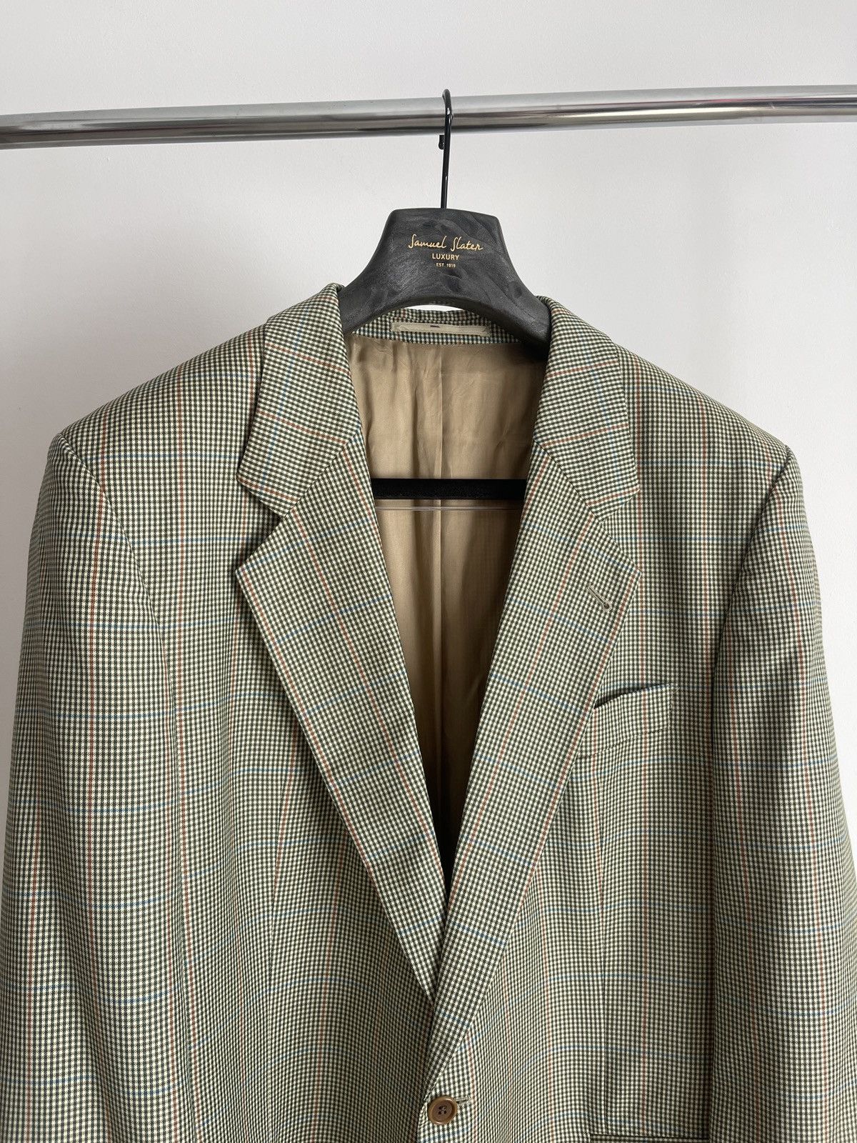 Hugo Boss 🔥Vintage Hugo Boss blazer classic jacket wool+cashmere Size 46R - 3 Thumbnail