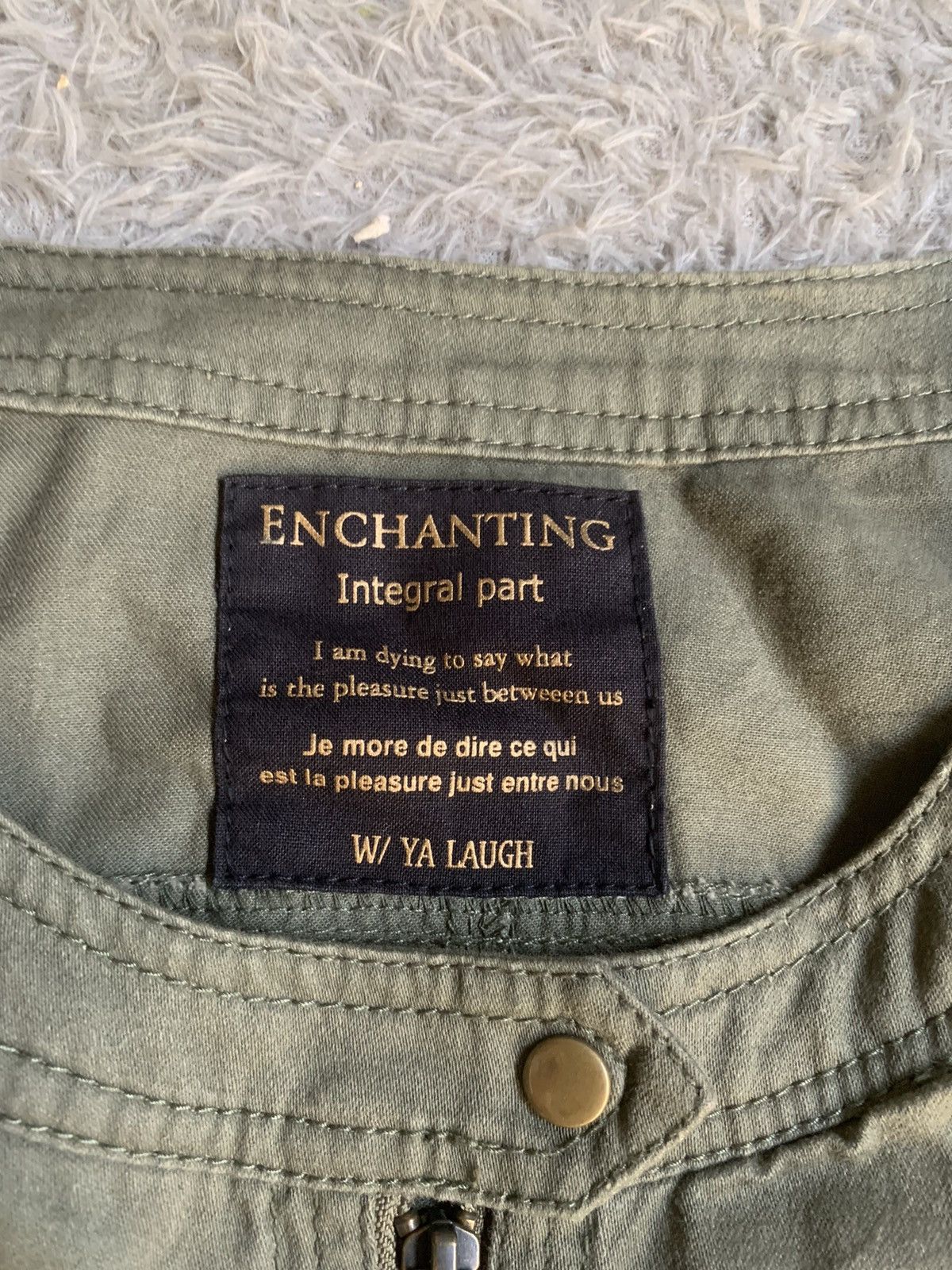 If Six Was Nine × Japanese Brand × Le Grande Bleu (L.G.B.) Vintage Enchanting Integral Part Bondage Jacket Size XS / US 0-2 / IT 36-38 - 3 Thumbnail