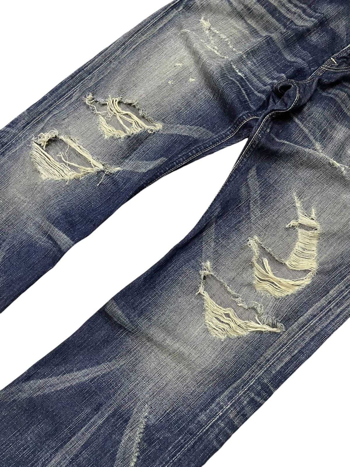 Edwin Edwin 503 Blue Trip Flared Stone Wash Jeans Japan Made Size US 30 / EU 46 - 4 Thumbnail
