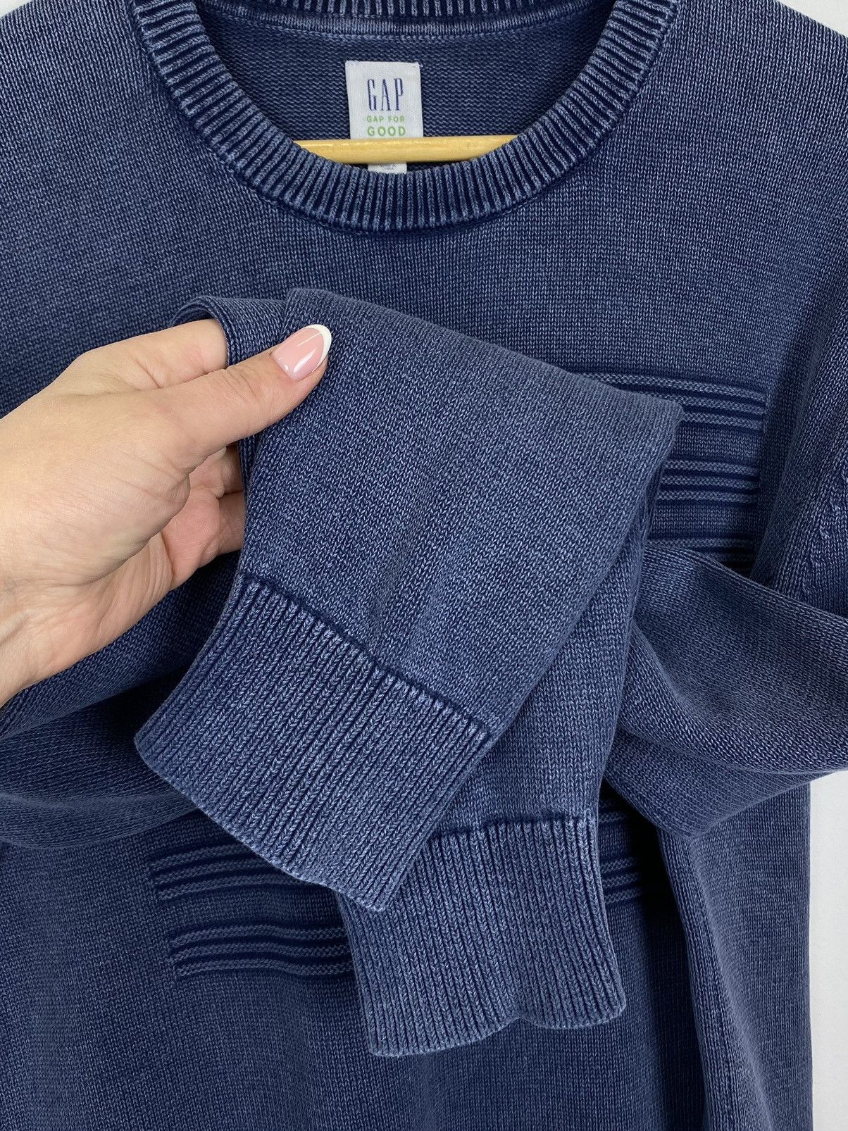 Other Gap Washed Blue Knit Sweater USA Logo Size M Hype Jumper Top Size US M / EU 48-50 / 2 - 3 Thumbnail