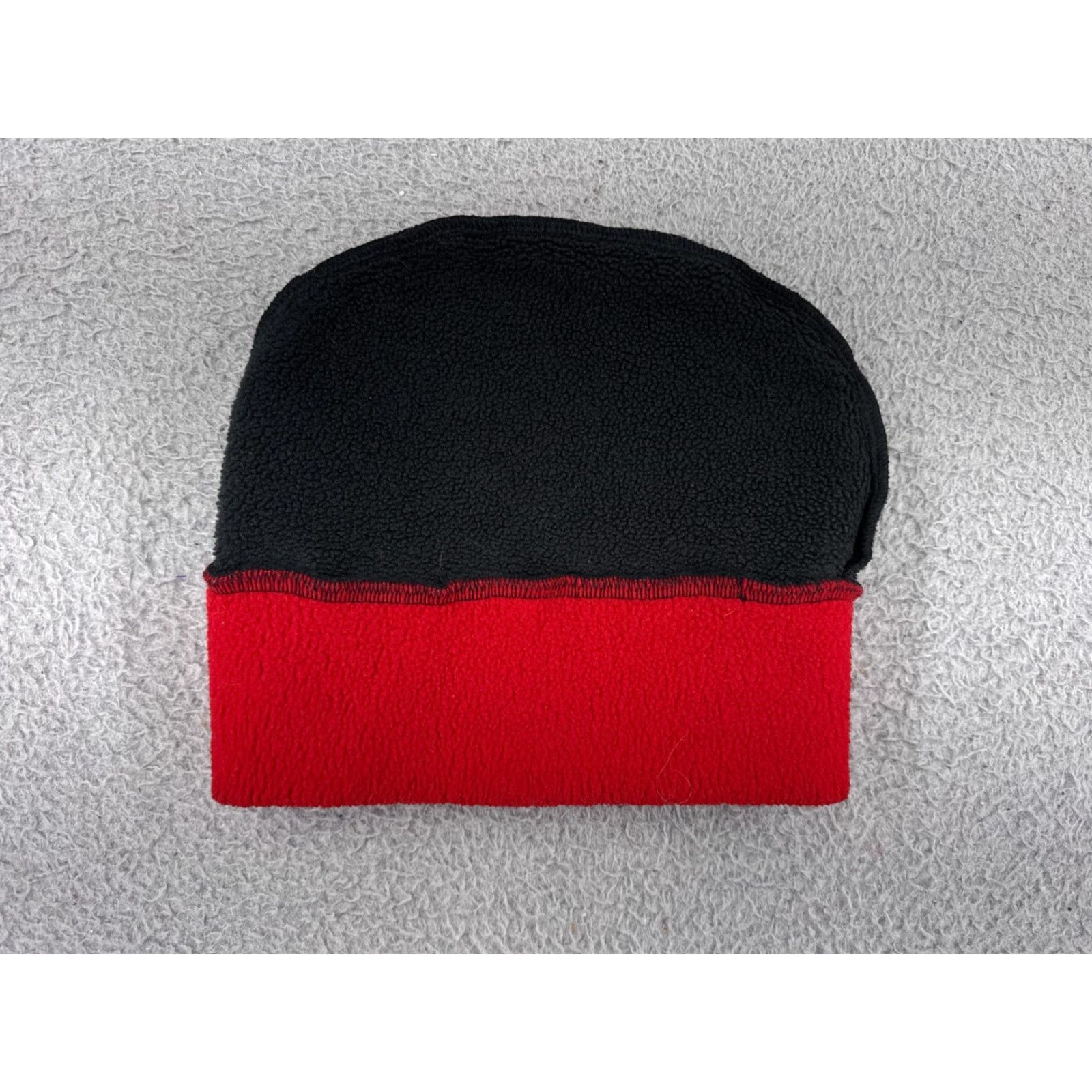 Vintage VINTAGE Beanie Toque Adult One Size Black Red Fleece Polyester Ski Snow Winter Warm Hat/Cap Men Beanie Size US M / EU 48-50 / 2 - 3 Thumbnail