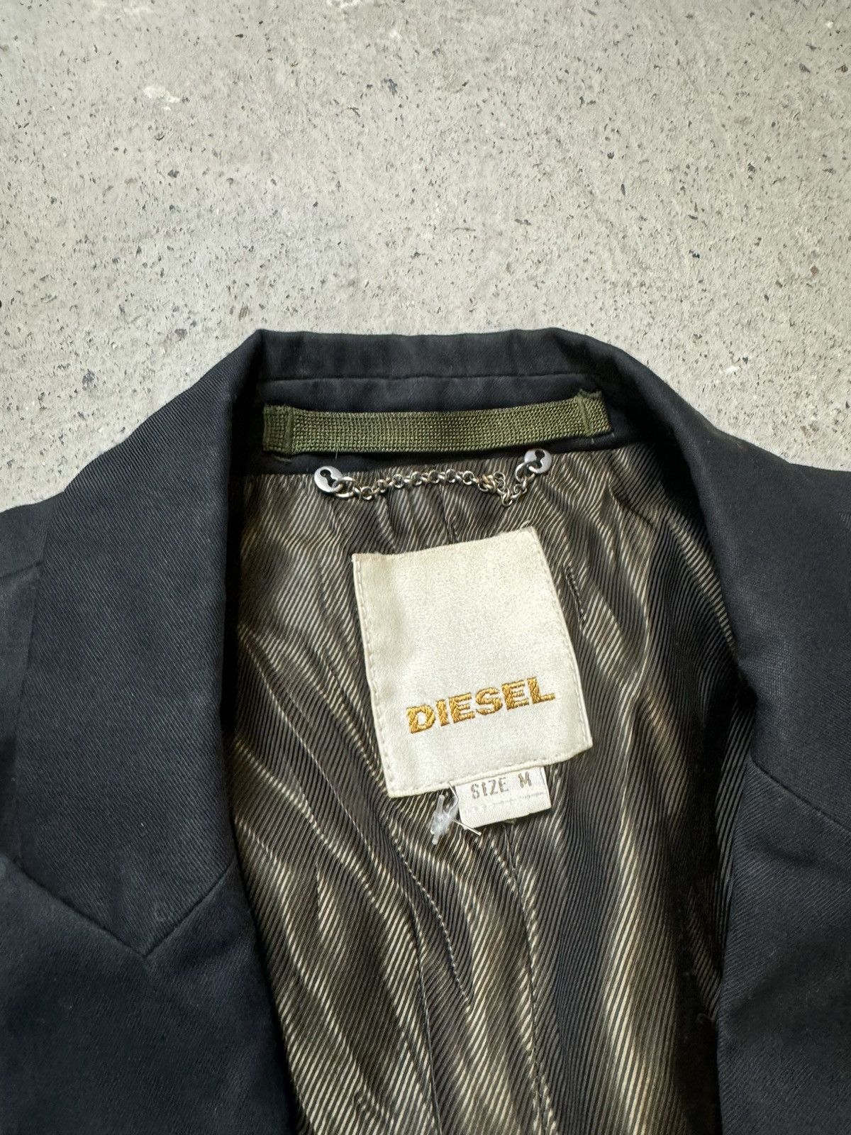 Diesel × Vintage Vintage Diesel Avantgarde Blazers Contractor Size 42R - 4 Thumbnail
