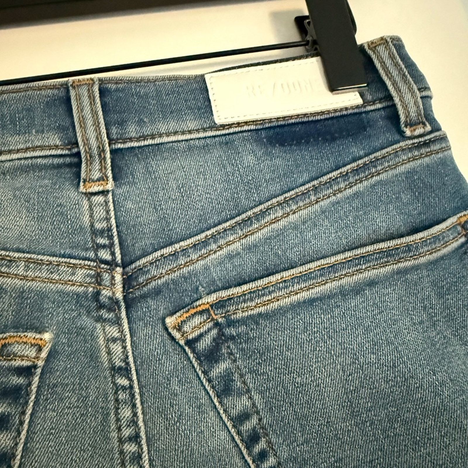RE/DONE New! Re/Done 70s High Rise Crop Boot Jeans - 25 - $275 Size 25" / US 0 / IT 36 - 7 Thumbnail