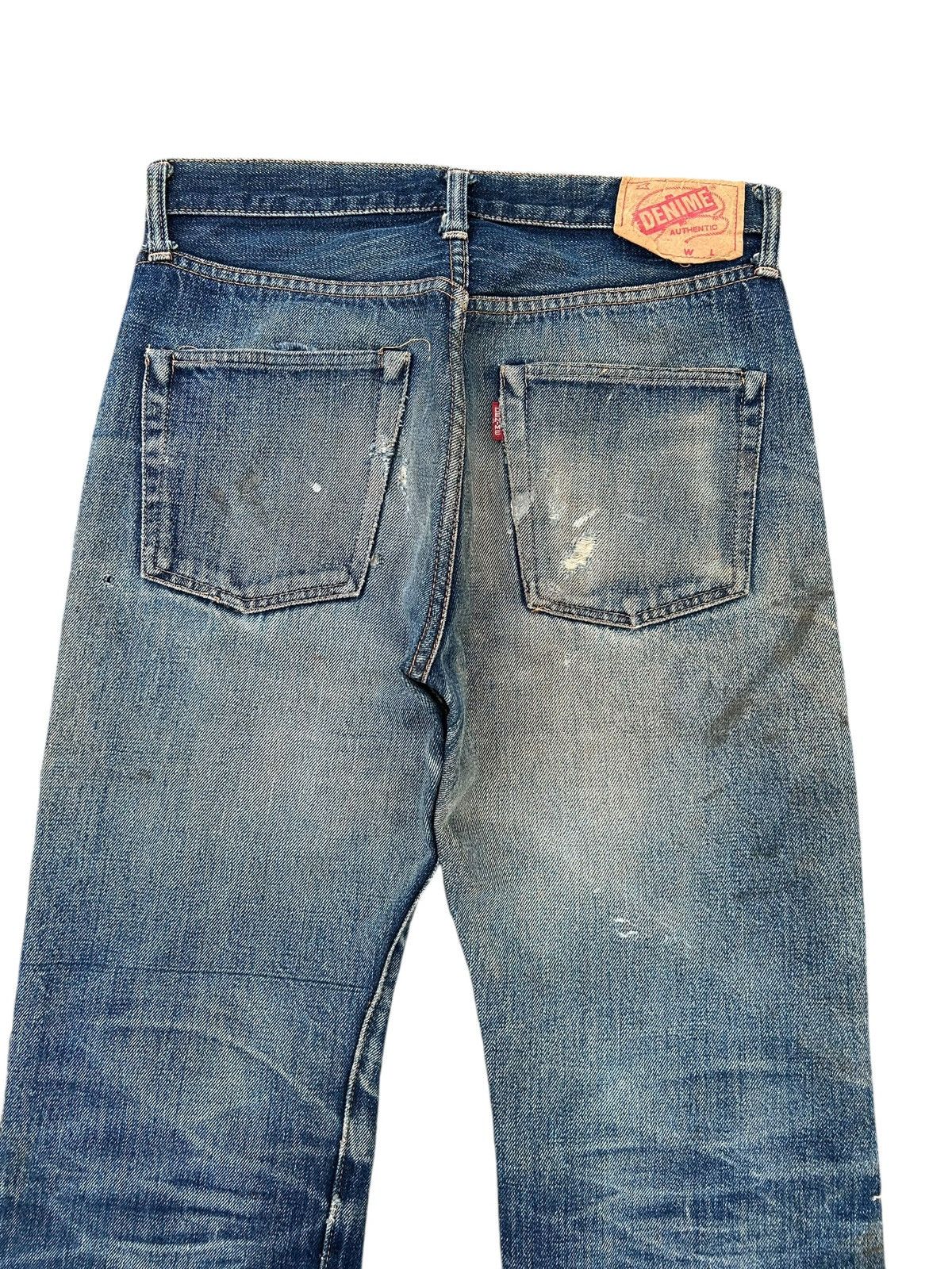 Kapital Thrashed Vintage Denime Selvedge Denim Jeans Size US 30 / EU 46 - 16 Thumbnail