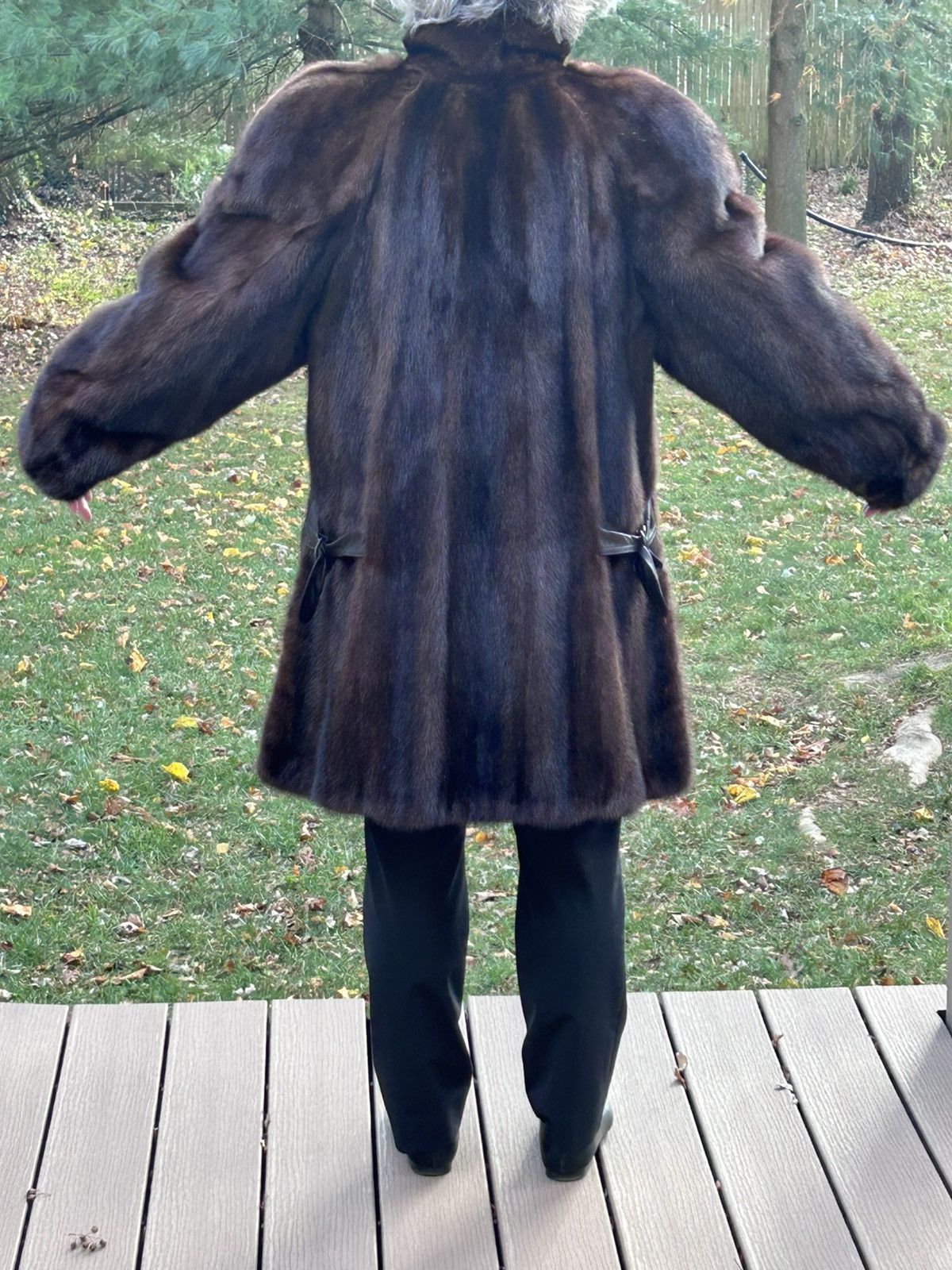 Custommade Natural Brown Mink Stroller Size L / US 10 / IT 46 - 3 Thumbnail