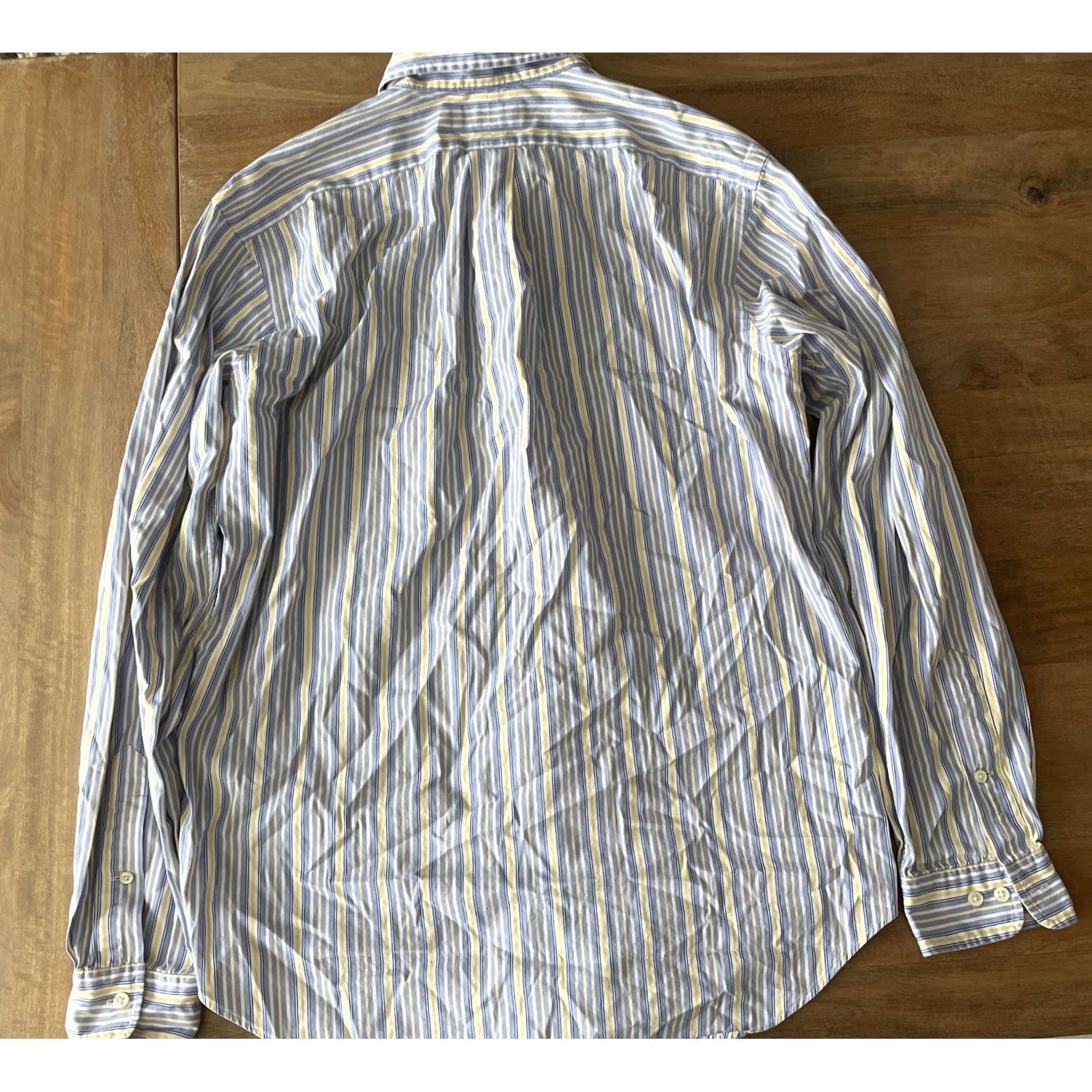 Ralph Lauren Ralph Lauren Mens Button-Down Shirt Striped Long Sleeve 15.5 34/35 Multicolor Cotton Logo Size US L / EU 52-54 / 3 - 2 Thumbnail