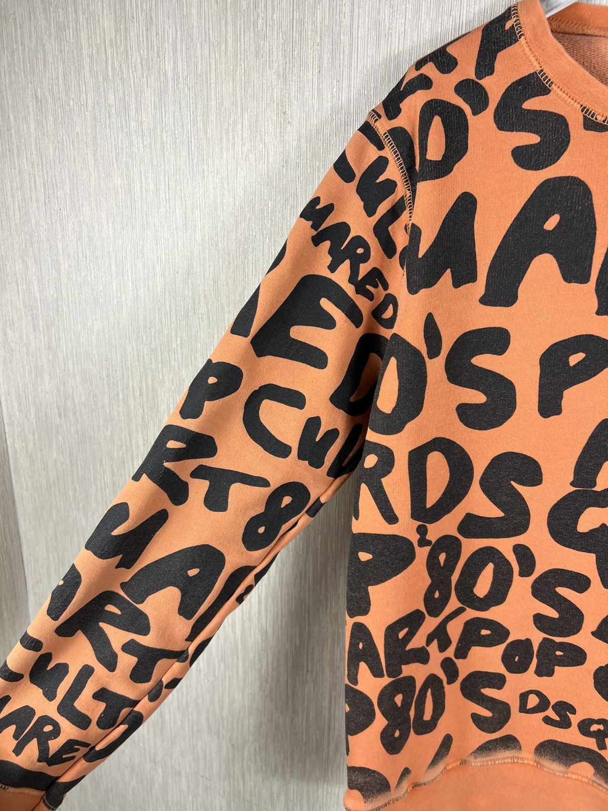 Dsquared2 Vintage Dsquared2 pop culture 80s sweatshirt all over print Size US M / EU 48-50 / 2 - 10 Thumbnail