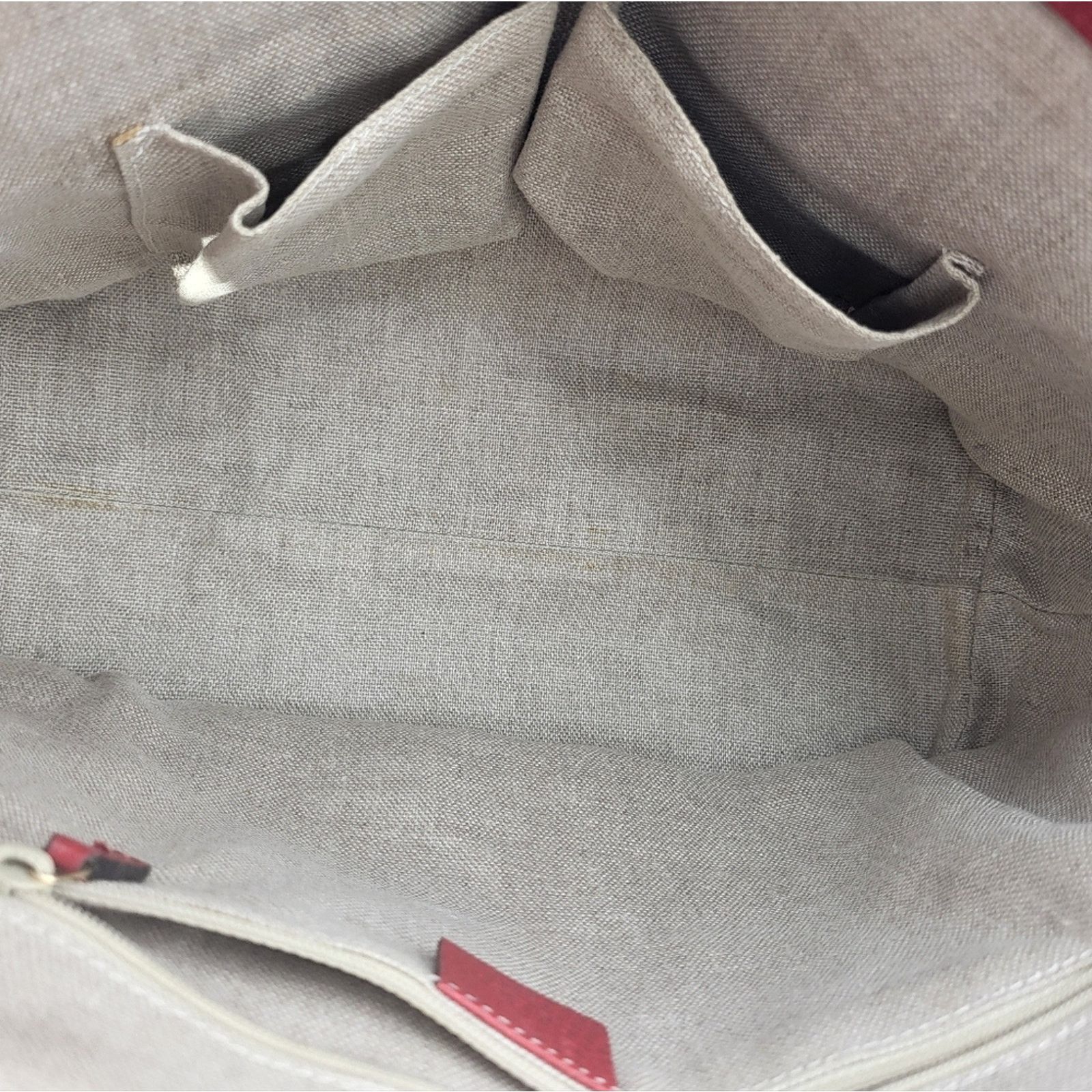 Gucci Gucci Interlocking GG Charm Pebbled Leather Satchel Bag Size ONE SIZE - 14 Thumbnail