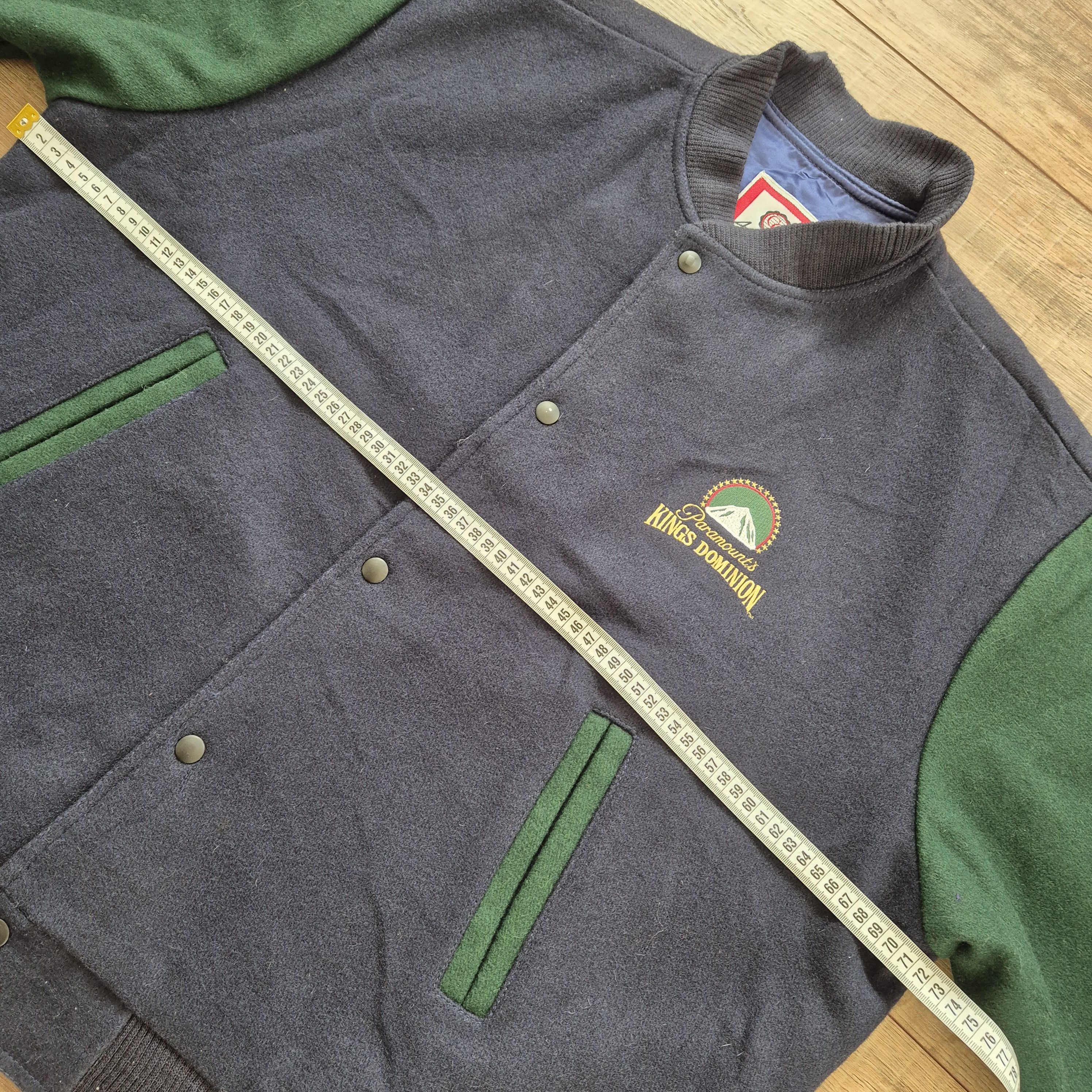Los Angeles Apparel Las Vegas Apparel 100%Wool Jacket Paramount’s Kings Dominion Size US XL / EU 56 / 4 - 8 Thumbnail
