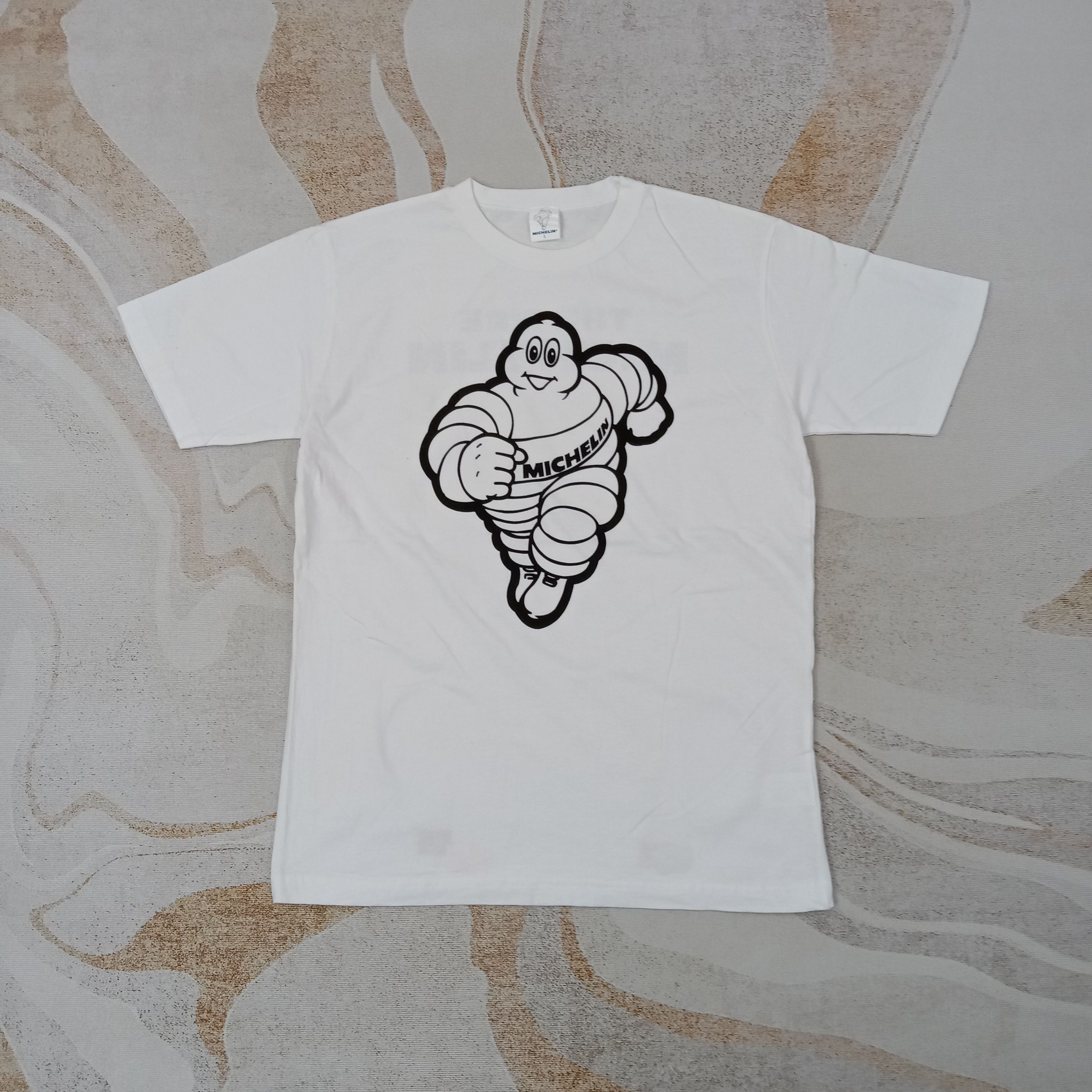 Vintage Michelin The Tire Racing Promo Tshirt C259N6 Size US L / EU 52-54 / 3 - 1 Thumbnail