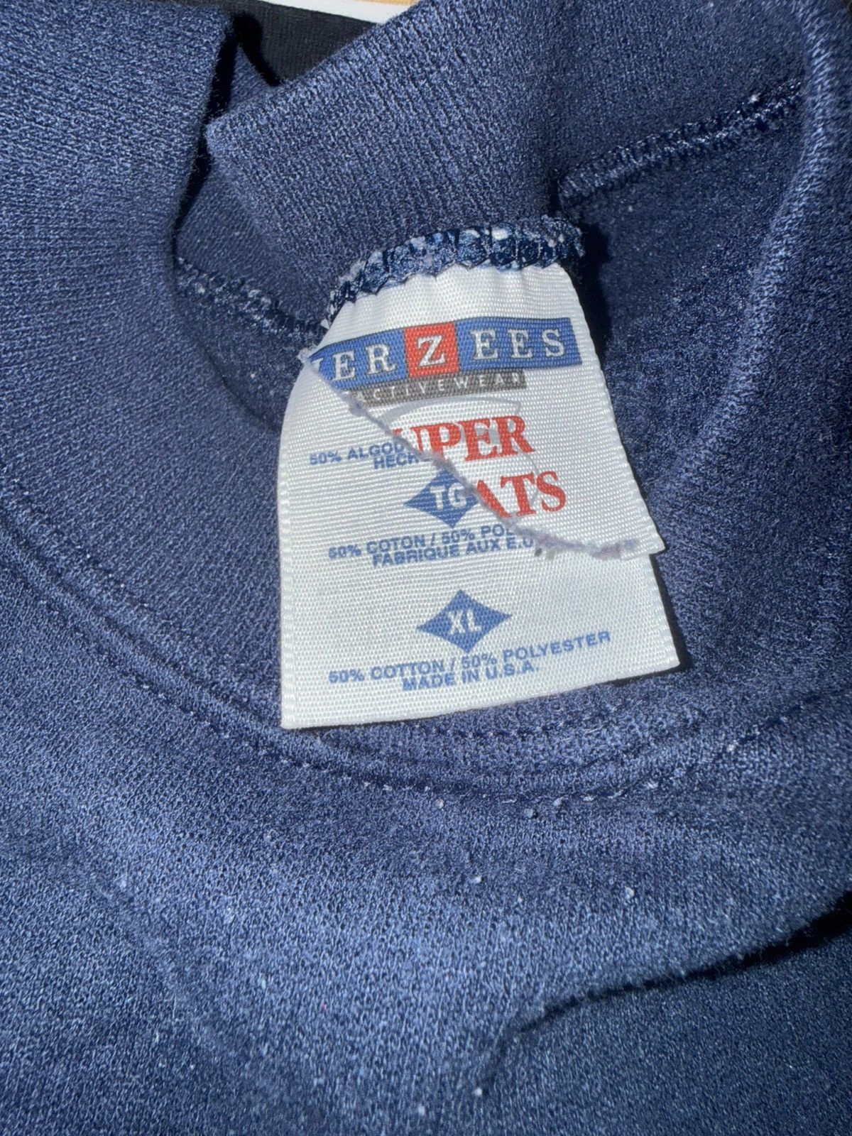 Vintage Jerzees Blank Navy Blue Sweater Size US L / EU 52-54 / 3 - 2 Thumbnail