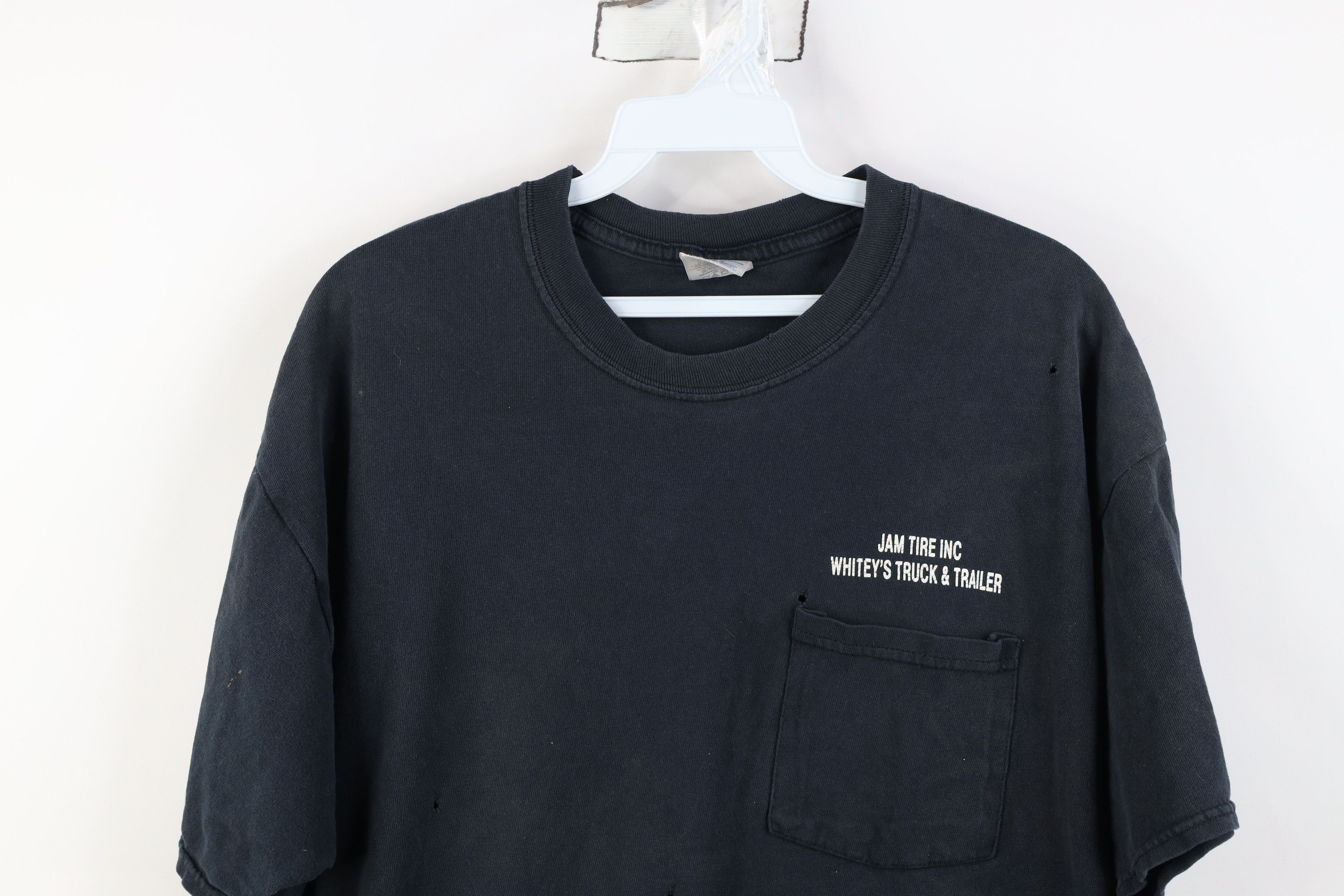 Vintage Vintage 90s Y2K Streetwear Whiteys Truck Trailer T-Shirt Size US L / EU 52-54 / 3 - 2 Thumbnail