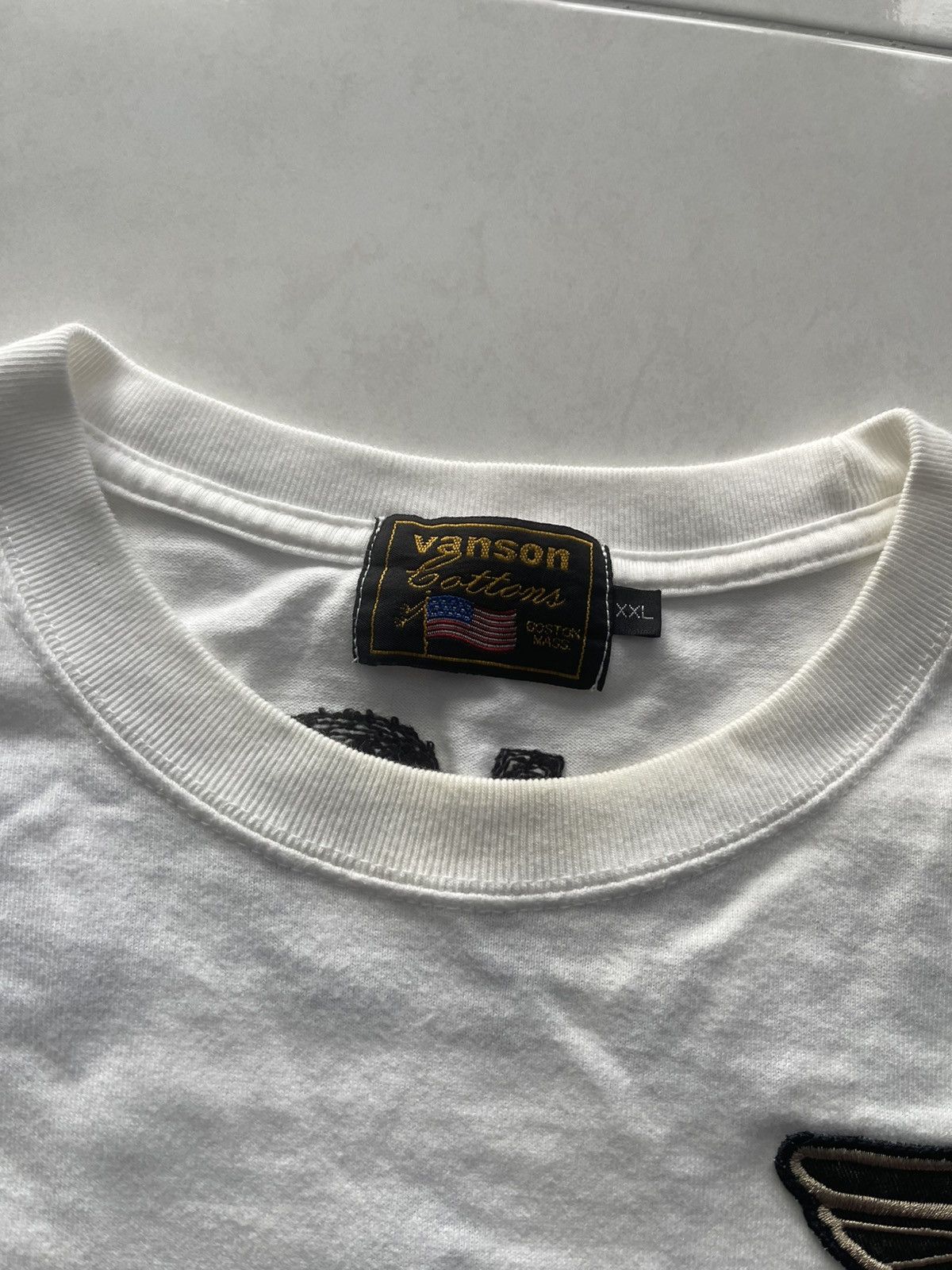 Vanson Leathers × Vintage VINTAGE EMBROIDERY VANSON BACK HIT VERY RARE Size US XXL / EU 58 / 5 - 4 Thumbnail