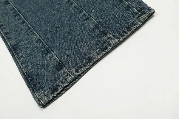 Japanese Brand High street cut casual wide leg slightly flared jeans Size US 32 / EU 48 - 6 Thumbnail