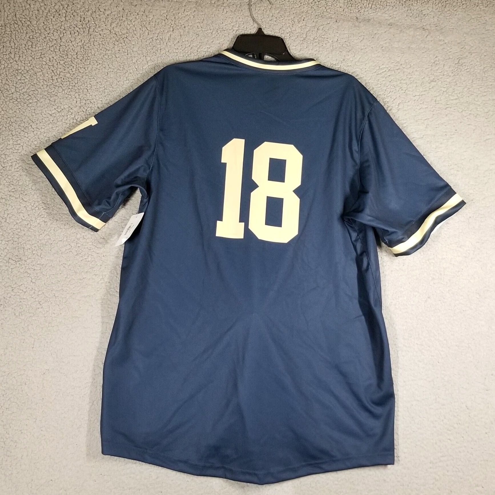 Nike Nike Newington Nor'Easters Jersey Football Blue Adult Large Sample Rare Size US L / EU 52-54 / 3 - 2 Thumbnail