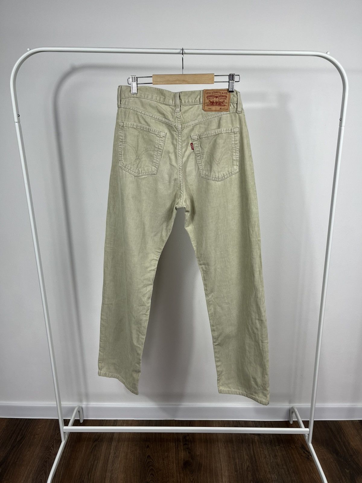 Levi's Levi’s 751 Vintage Corduroy Pants Beige Straight Fit W32 L32 Size US 32 / EU 48 - 1 Thumbnail