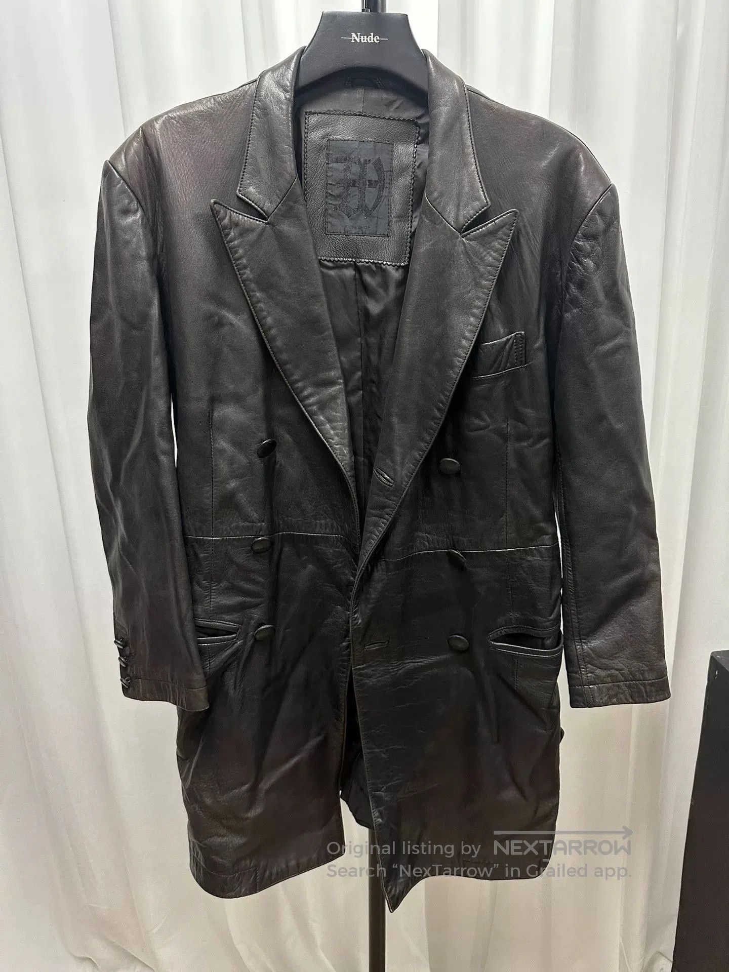 Yohji Yamamoto Yohji Yamamoto Leather Coat for Women. Size US M / EU 48-50 / 2 - 1 Thumbnail