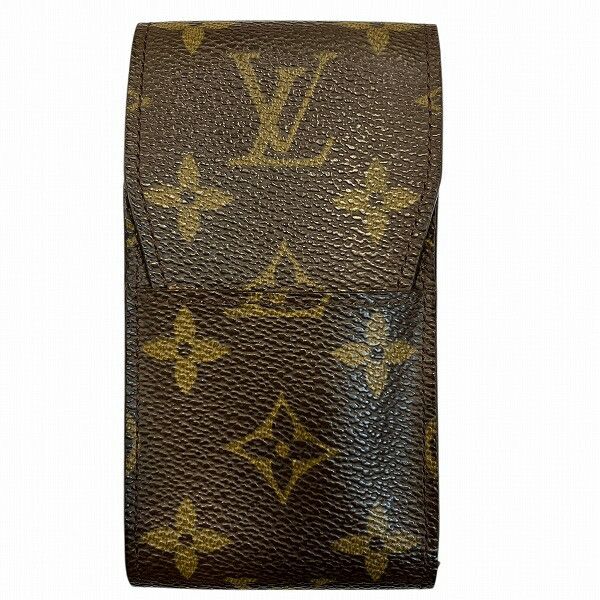 Louis Vuitton Louis Vuitton Louis Vuitton Monogram Cigarette Case Textile Other M63024 DUTY FREE for USA Size ONE SIZE - 1 Thumbnail