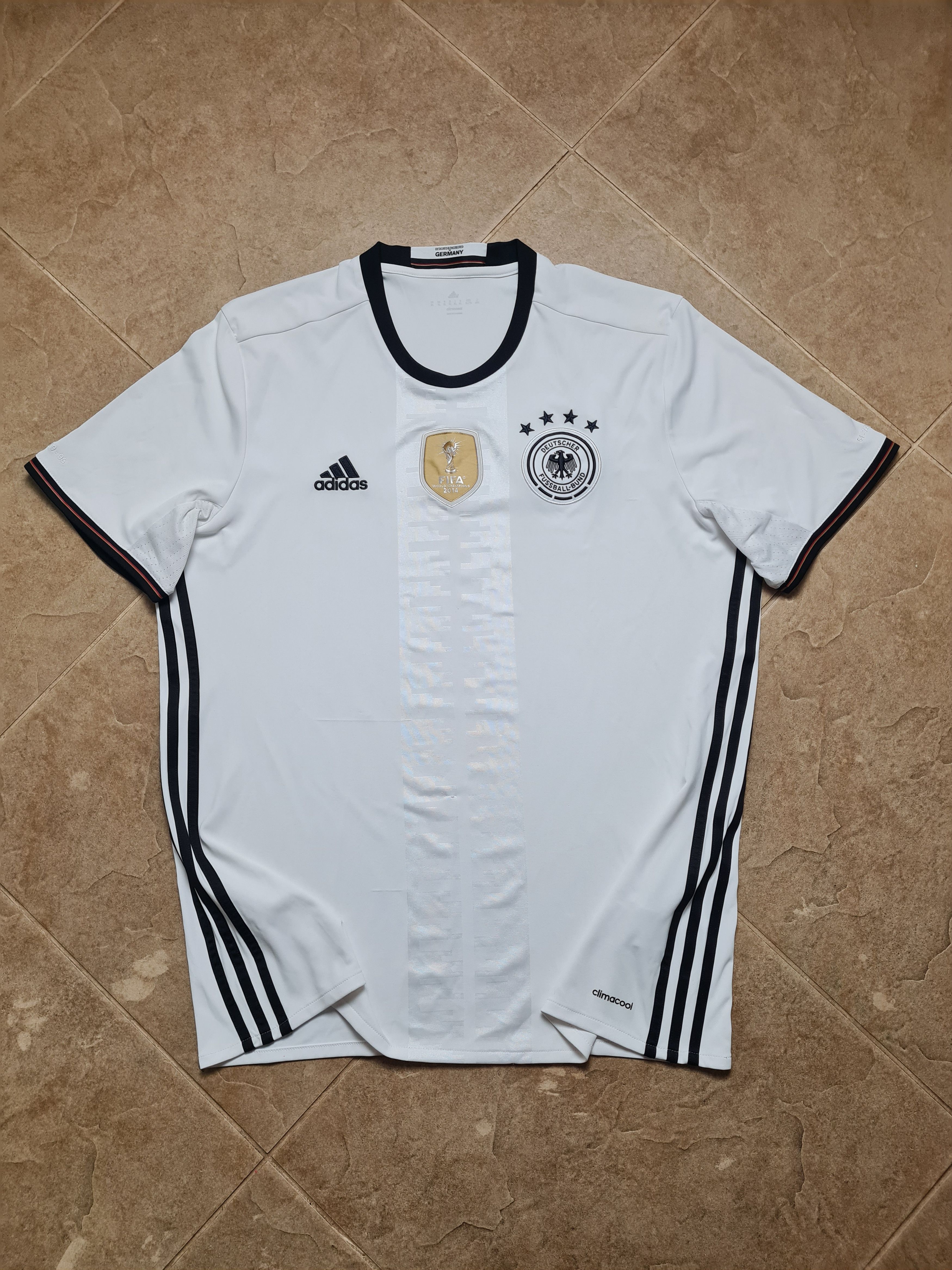 Adidas Germany Soccer Shirt 2016 Home Third AI5014 Adidas Size US XL / EU 56 / 4 - 4 Thumbnail