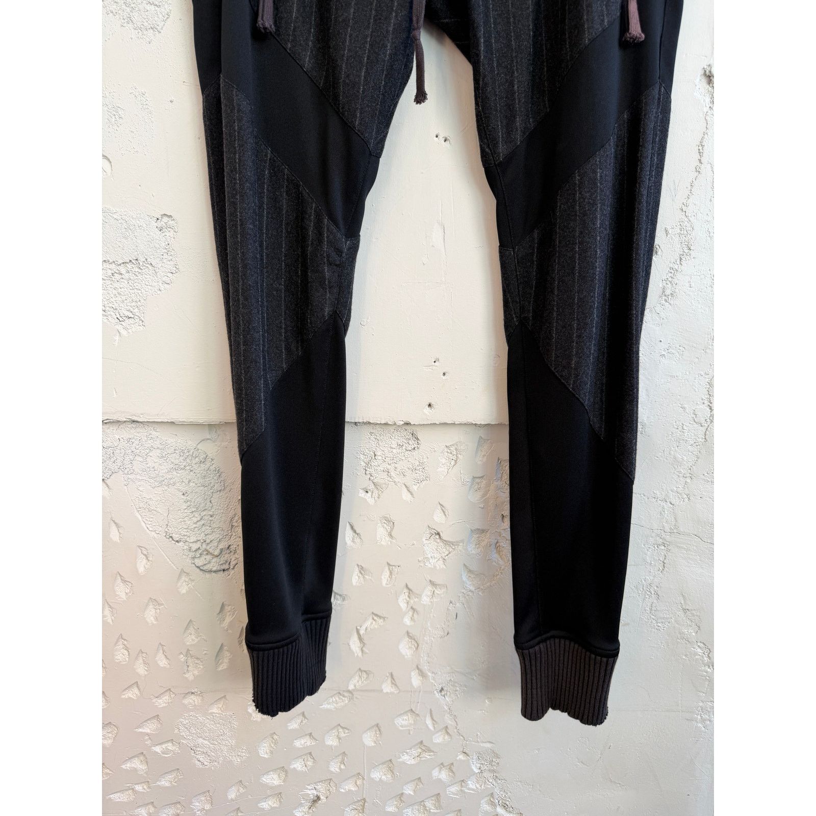 Greg Lauren Greg Lauren SAMPLE Pinstripe Wool Lounge Pants Size US 34 / EU 50 - 2 Thumbnail
