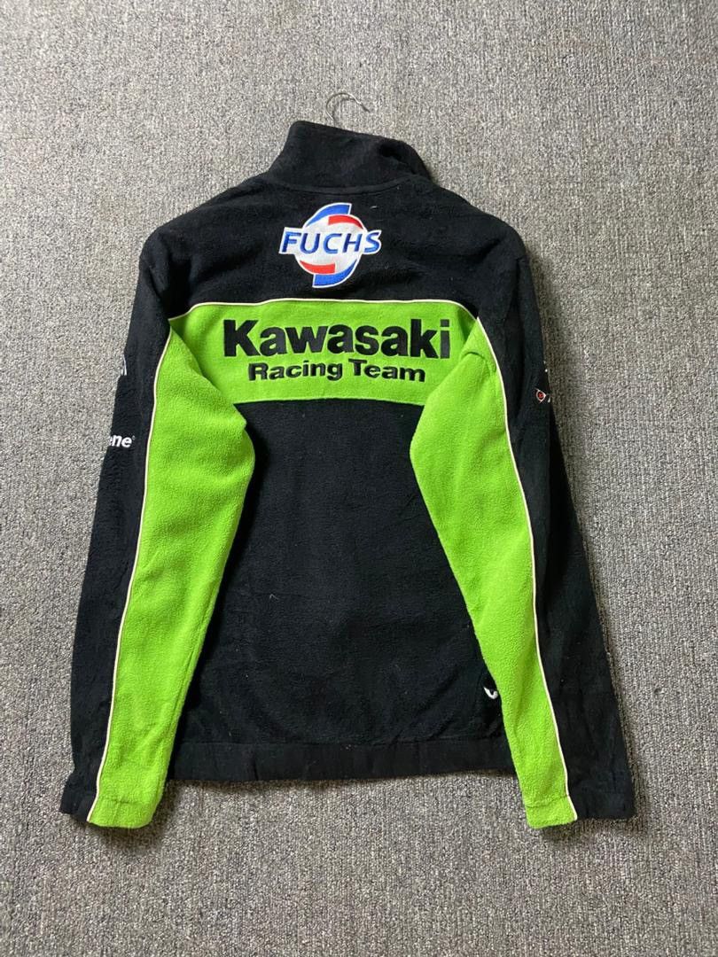 Japanese Brand Kawasaki Racing Team Motogp Half Zip Fleece Jacket (183) Size US S / EU 44-46 / 1 - 2 Thumbnail