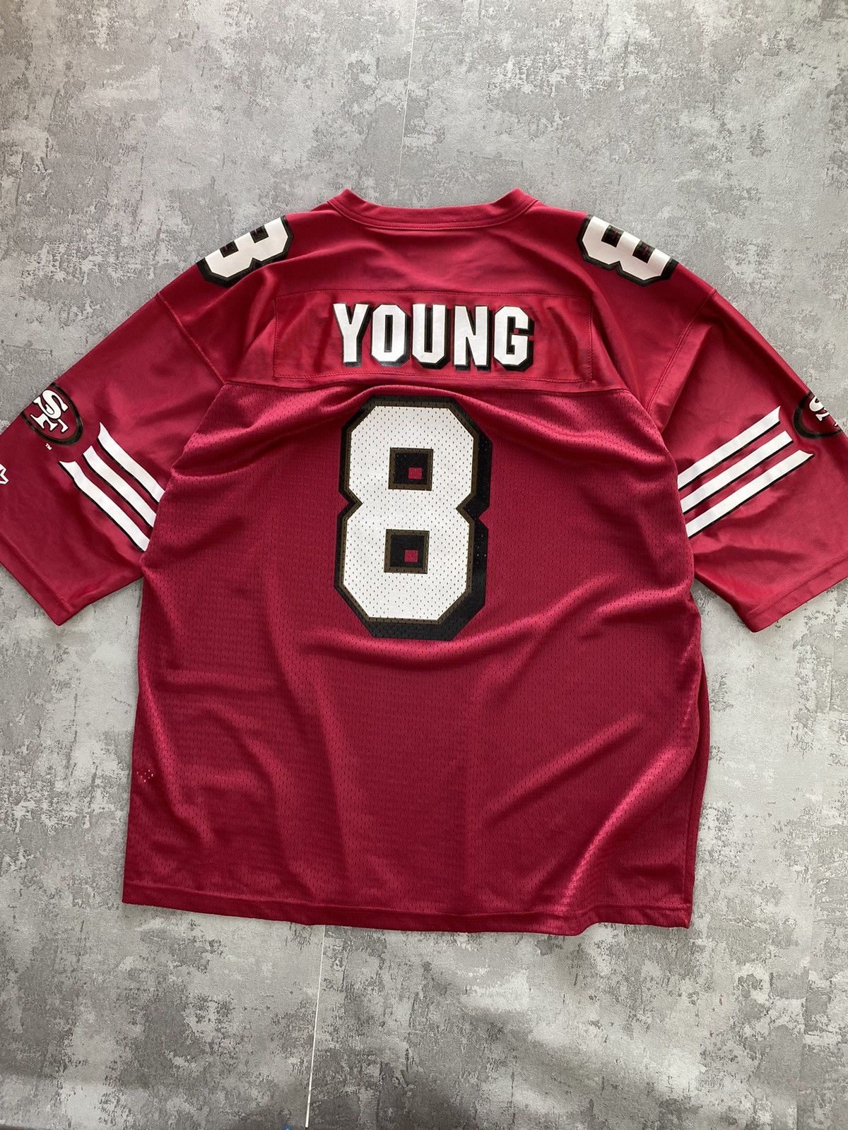 NFL × Vintage Vintage Steve Young NFL San Francisco 49ers Jersey Size US XL / EU 56 / 4 - 1 Thumbnail
