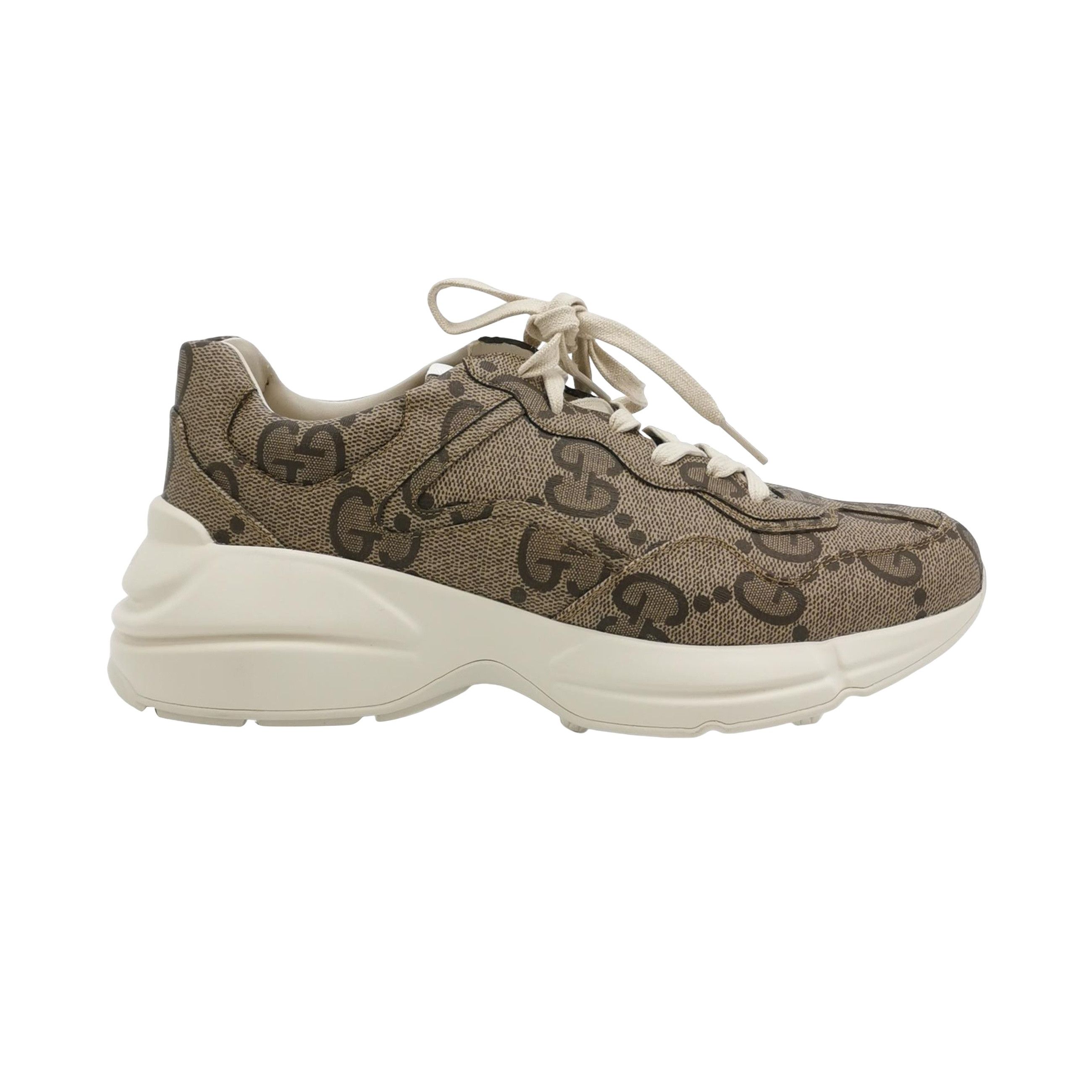 Gucci Gucci GG Monogram Rhyton Sneakers 42 Size US 9 / EU 42 - 1 Thumbnail