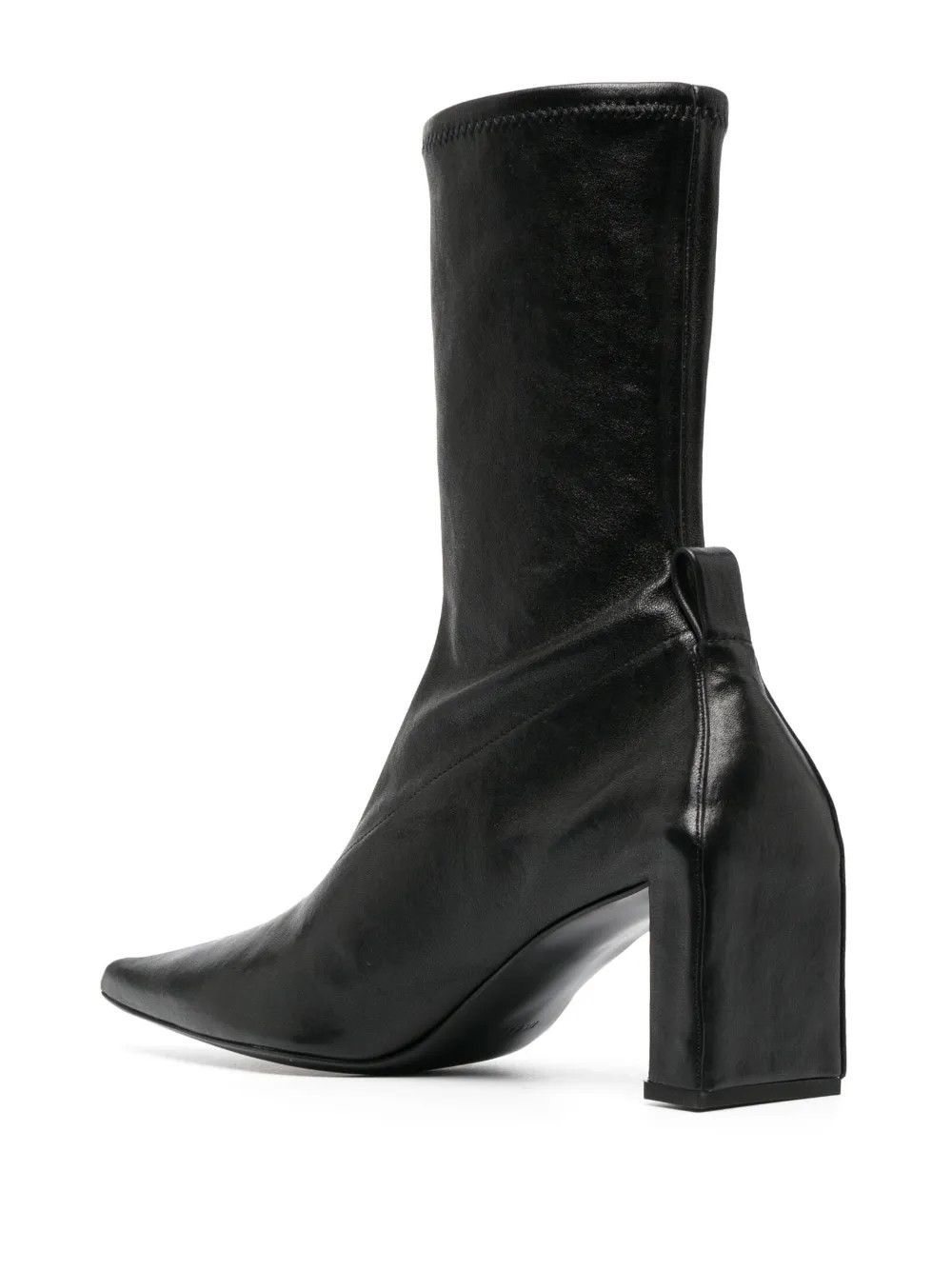 Jil Sander o1mt1gz0625 Leather Boots in Black Size US 8 / IT 38 - 4 Thumbnail
