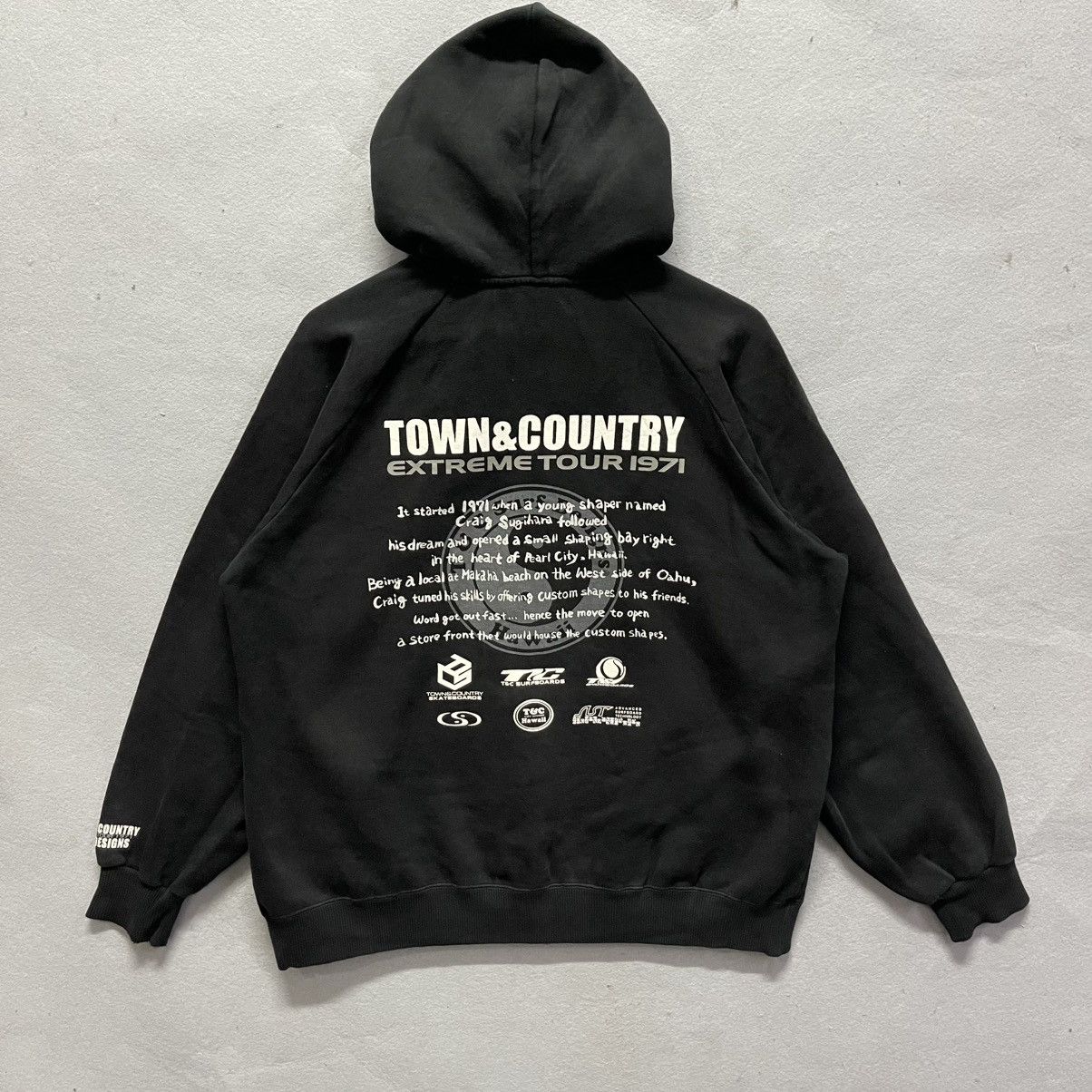 Vintage Vintage Y2K T&C Surf Designs “Extreme Tour 1971” Zip Hoodie Size US L / EU 52-54 / 3 - 1 Thumbnail