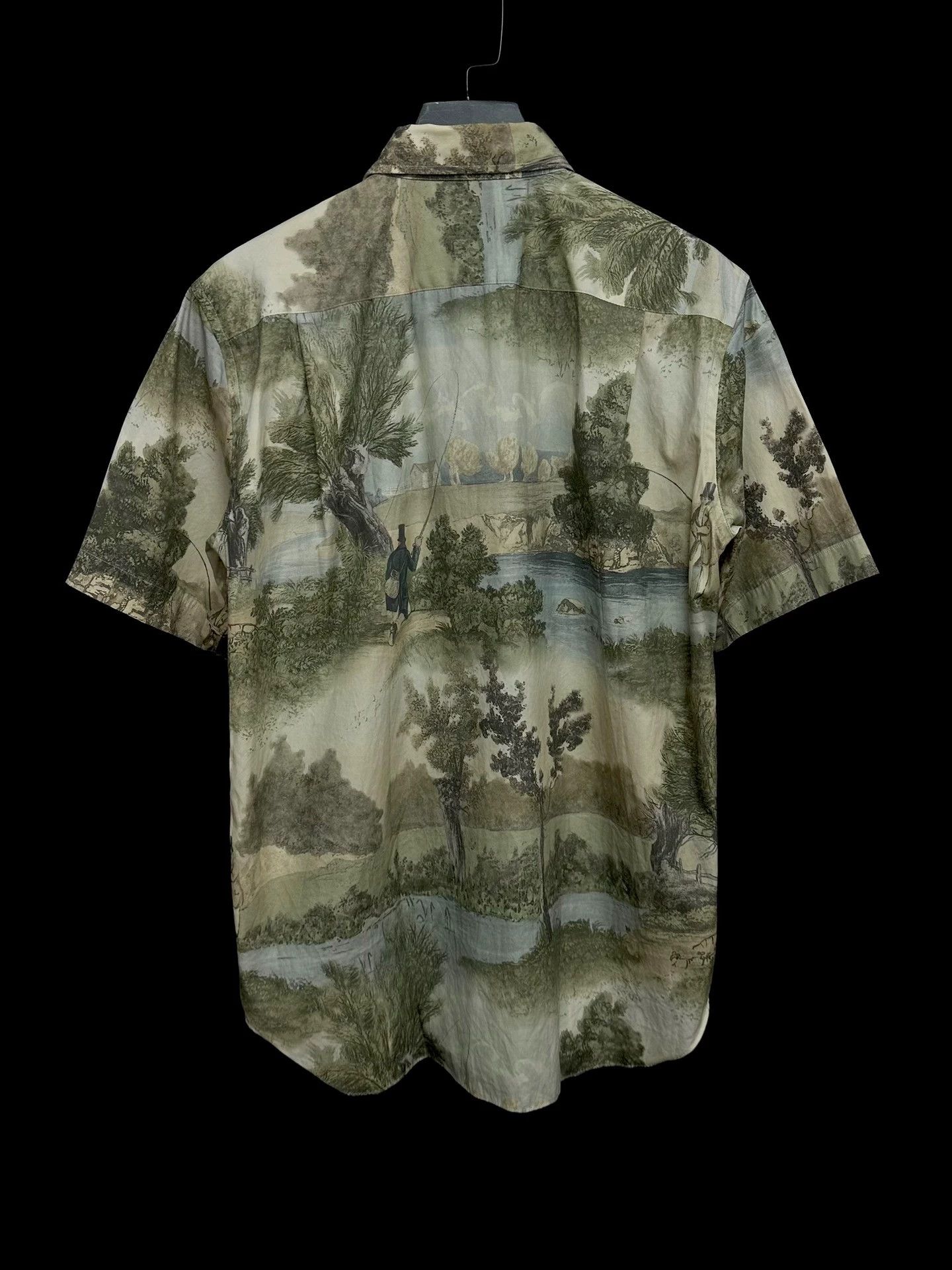 Comme des Garcons Comme des Garçons 16SS English Forest Green Shirt S Size US S / EU 44-46 / 1 - 3 Thumbnail