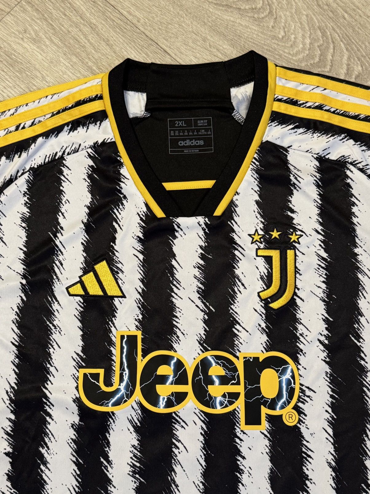 Adidas 🔷Limited Adidas Juventus Vialli #9 Soccer jersey🔷 Size US XXL / EU 58 / 5 - 3 Thumbnail