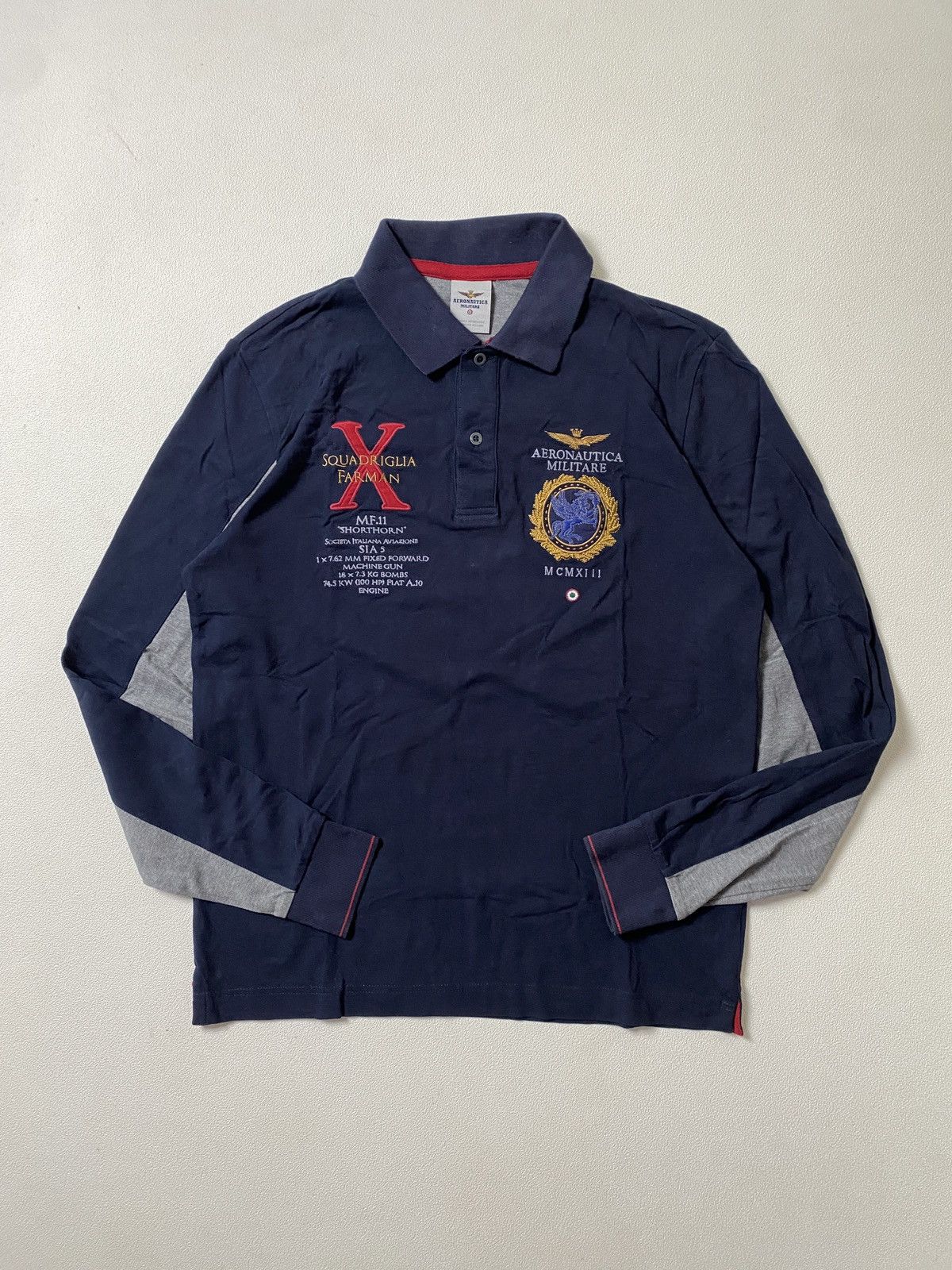 Aeronautica Militare AERONAUTICA MILITARE POLO SHIRT Size US L / EU 52-54 / 3 - 1 Thumbnail