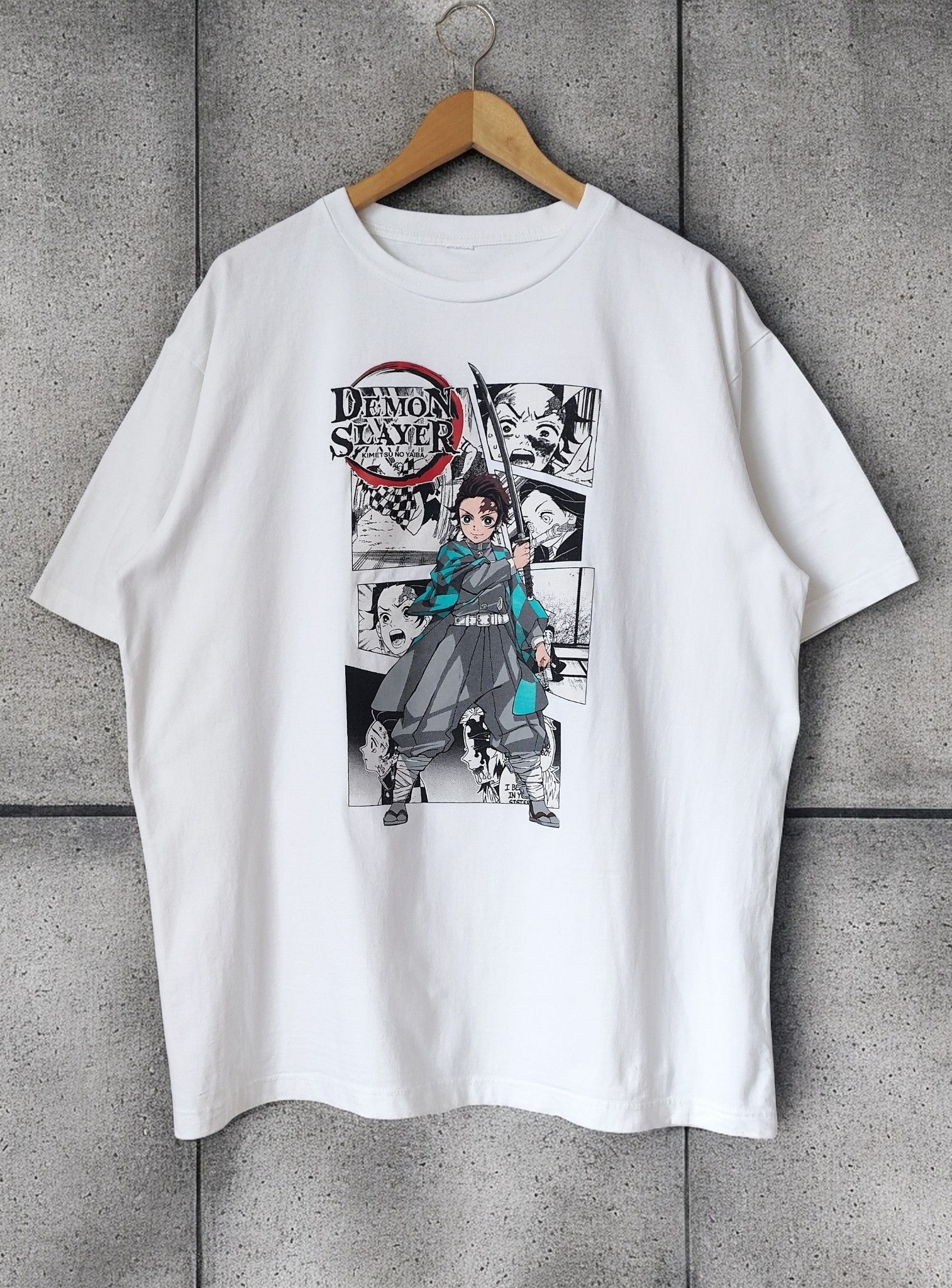Anime RARE Demon Slayer Vintage Anime Manga Tshirt Size US XL / EU 56 / 4 - 1 Preview