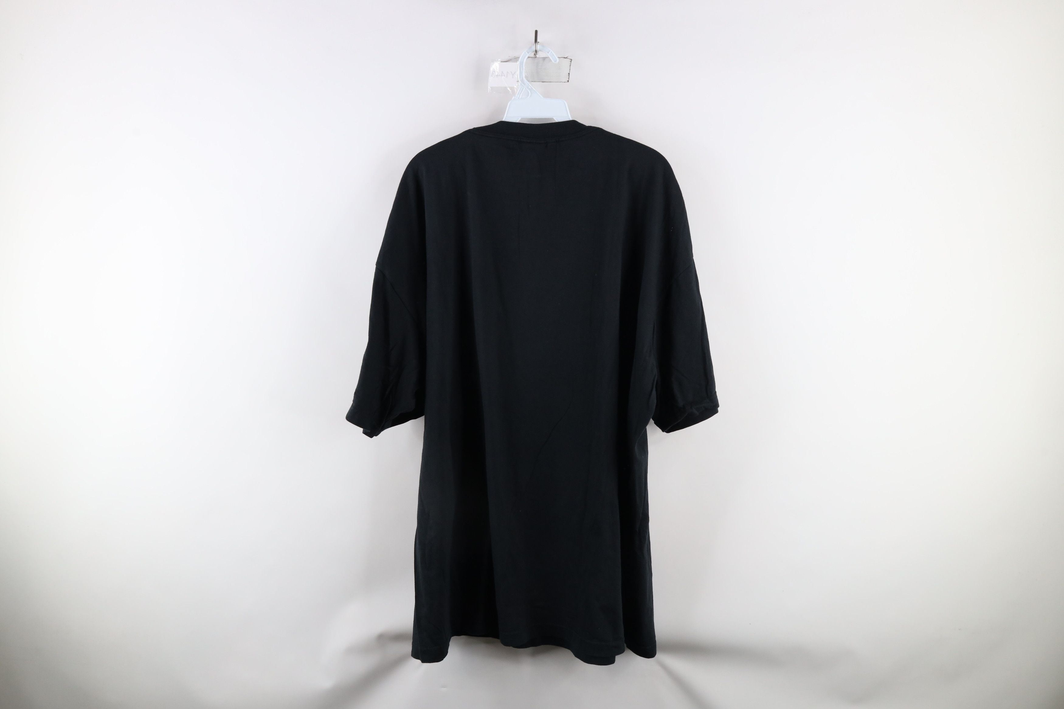 Vintage Vintage 90s Streetwear Short Sleeve T-Shirt Black Cotton Size US XXL / EU 58 / 5 - 6 Thumbnail