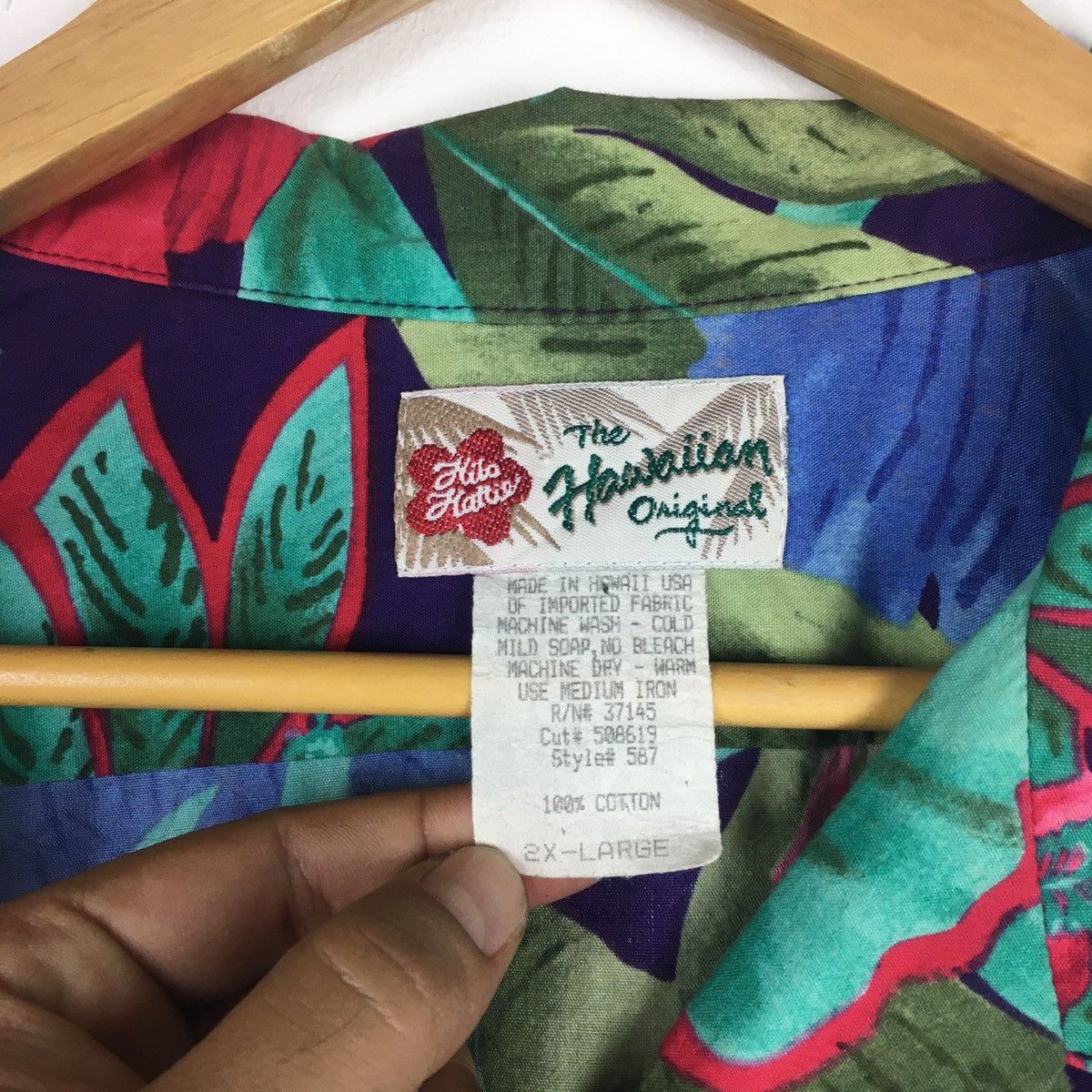 Vintage Vintage The Hawaiian Shirt Size US XXL / EU 58 / 5 - 8 Thumbnail