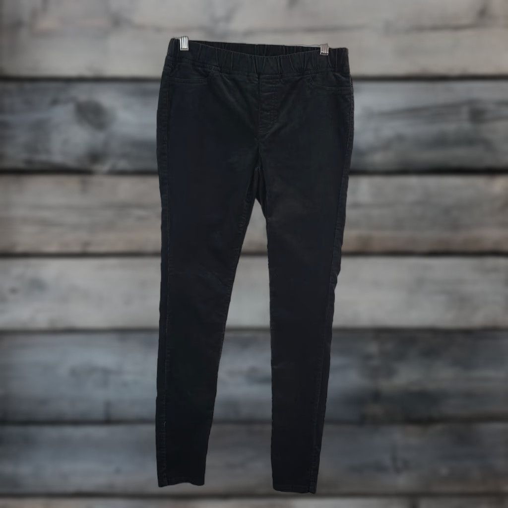 Eileen Fisher Eileen Fisher Womens Pants Skinny Corduroy 2XS Gray Mid Rise Pull On Size 24" / US 00 / IT 34 - 1 Thumbnail