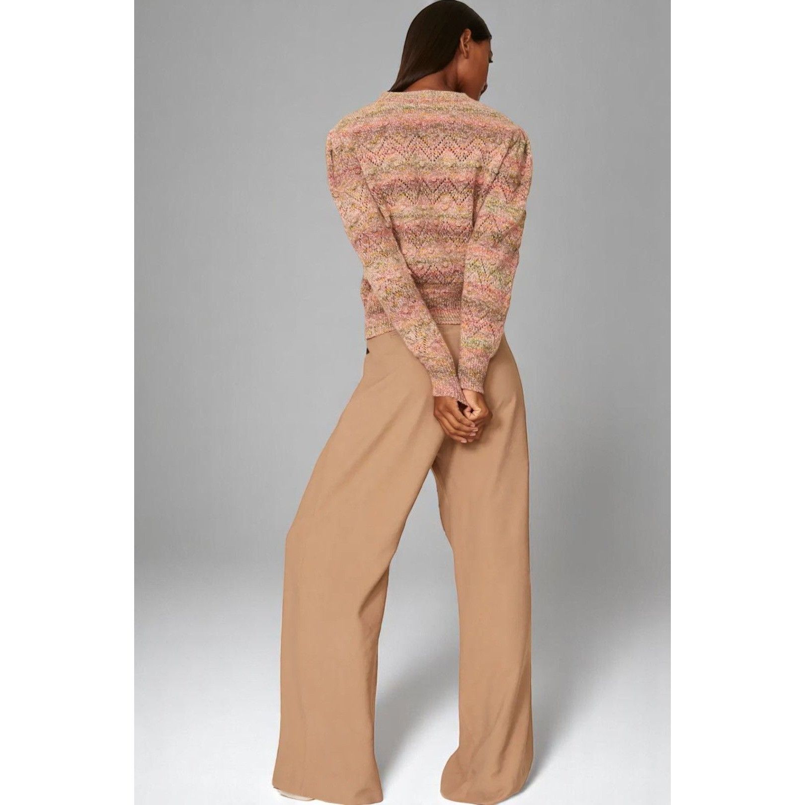 Vanessa Bruno Vanessa Bruno Sissi Popcorn Knit Sweater Small Pink Crew Size S / US 4 / IT 40 - 11 Thumbnail