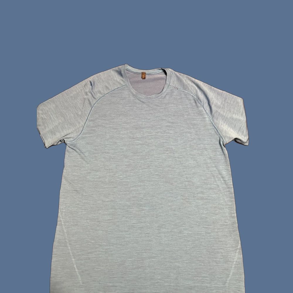 Lululemon VINTAGE? (No) — Lululemon Shirt Mens XL Blue Time To Get Dirty Get Outside Get Sweaty Athletic T-Shirt Short Sleeve Crew Neck Logo Size US XL / EU 56 / 4 - 1 Thumbnail