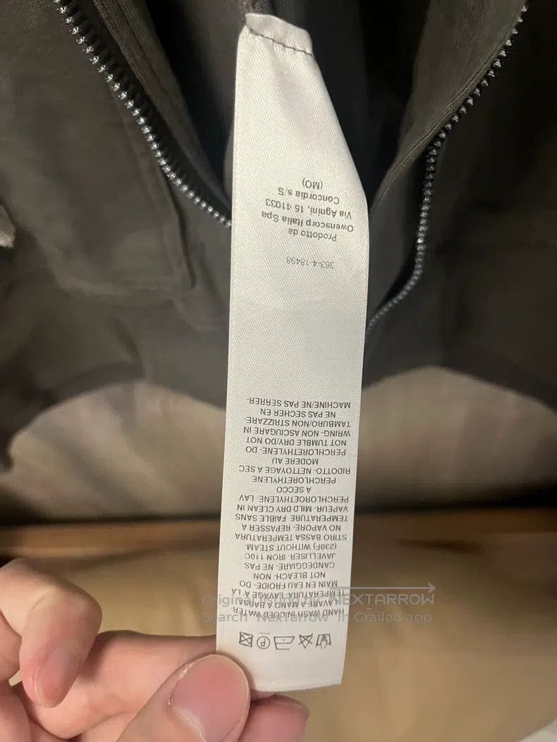 Rick Owens RICK OWENS Zipper Sweatshirt Size US S / EU 44-46 / 1 - 5 Thumbnail