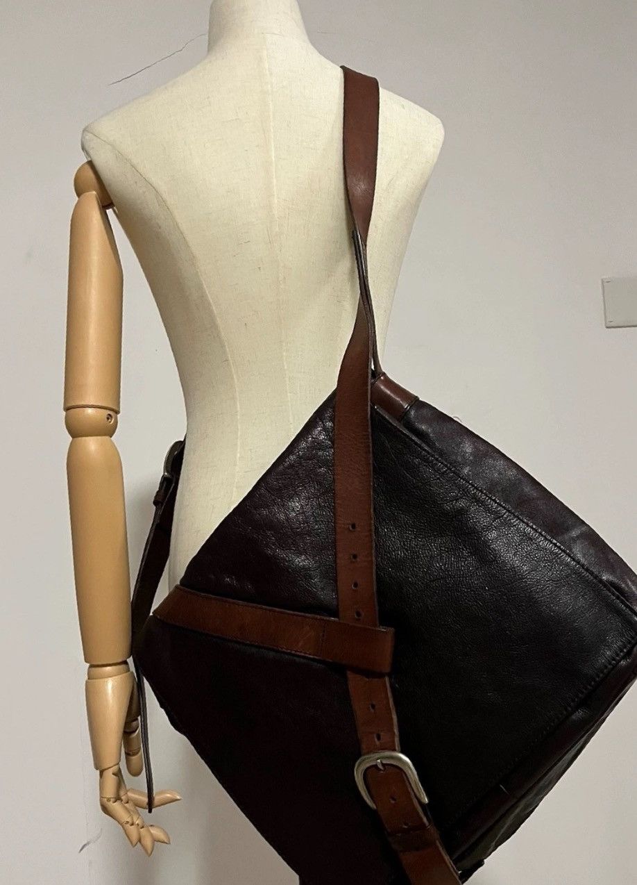Yohji Yamamoto Yohji Yamamoto Pour Homme Postman Bag2412-Nextarrow Size 34 - 3 Thumbnail