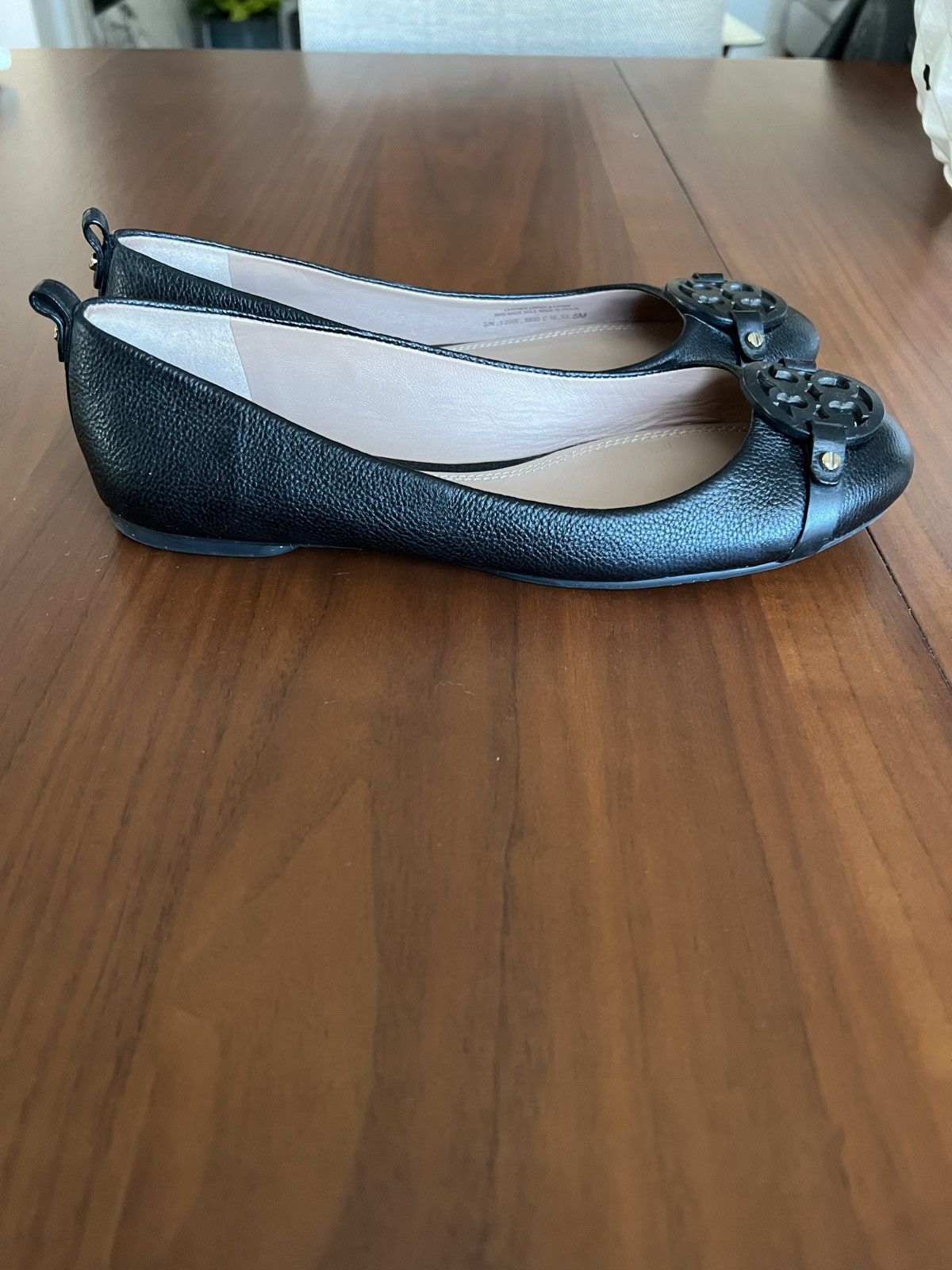 Tory Burch Tory Burch Black Flats Size US 8 / IT 38 - 3 Thumbnail