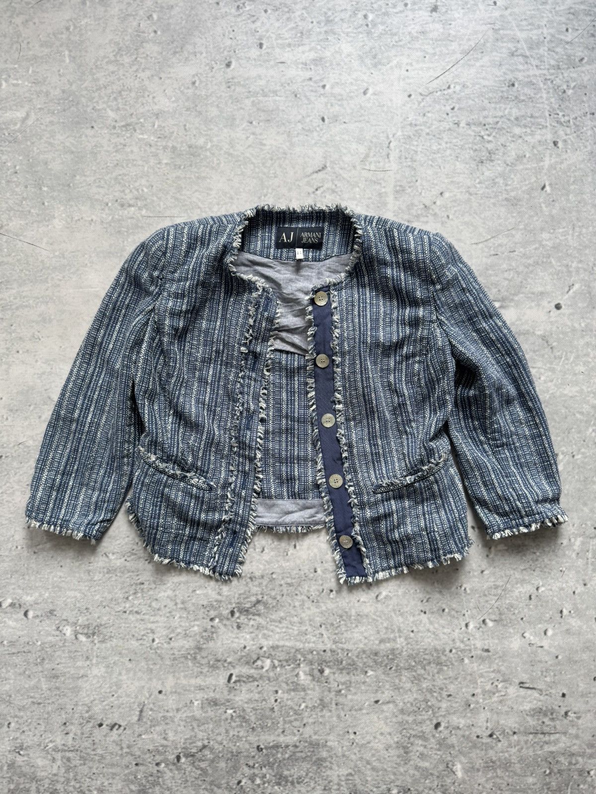Armani × Giorgio Armani × Vintage 💙Beautiful luxury ARMANI blazer wmns Size M / US 6-8 / IT 42-44 - 1 Thumbnail