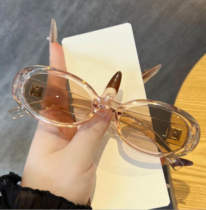 Vintage Vintage Cat-Eye Old School Oval Streamline Sunglasses Rave Size ONE SIZE - 1 Thumbnail