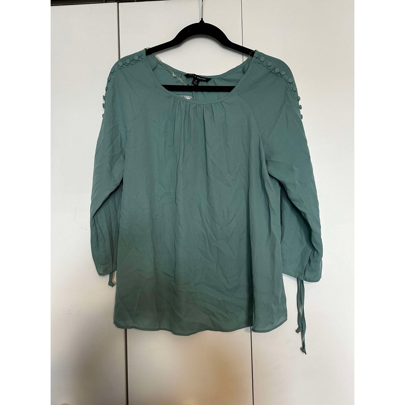 Other NWT Zac & Rachel 3/4 length sleeve shirt w/ accents Medium Size M / US 6-8 / IT 42-44 - 2 Thumbnail