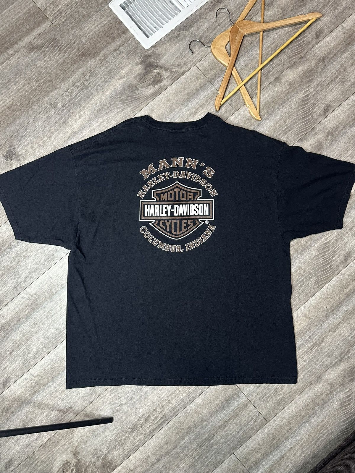 Harley Davidson Vintage Y2K Harley Davidson Motorcycles Eagle Flames Tee 3XL Size US XXL / EU 58 / 5 - 2 Thumbnail