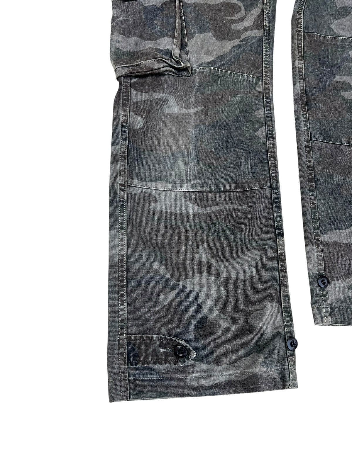wjk WJK Japan Fade Military Camouflage Cargo Trouser Pant Size US 31 - 9 Thumbnail