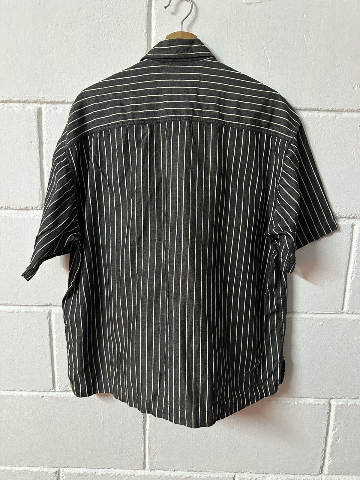 Coca Cola 1990 - Coca-Cola Coke Short Sleeve Zipper Worker Shirt Size US XL / EU 56 / 4 - 10 Thumbnail