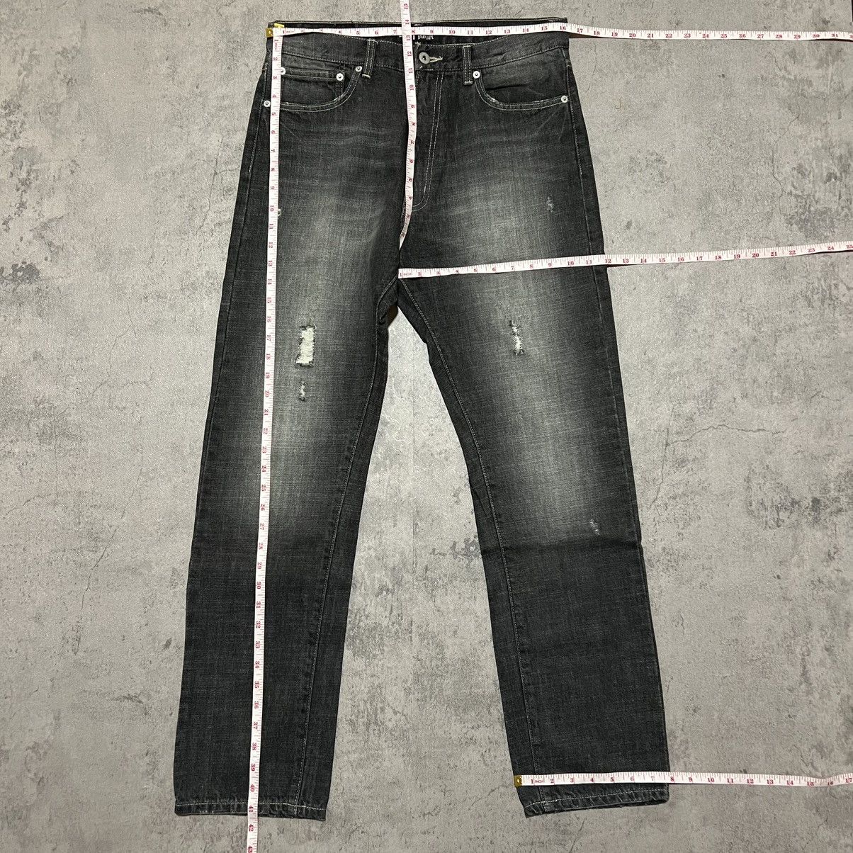 Stussy Y2K Stussy Rough&Rugged Relaxed Distressed Denim Jeans Size US 32 / EU 48 - 9 Thumbnail