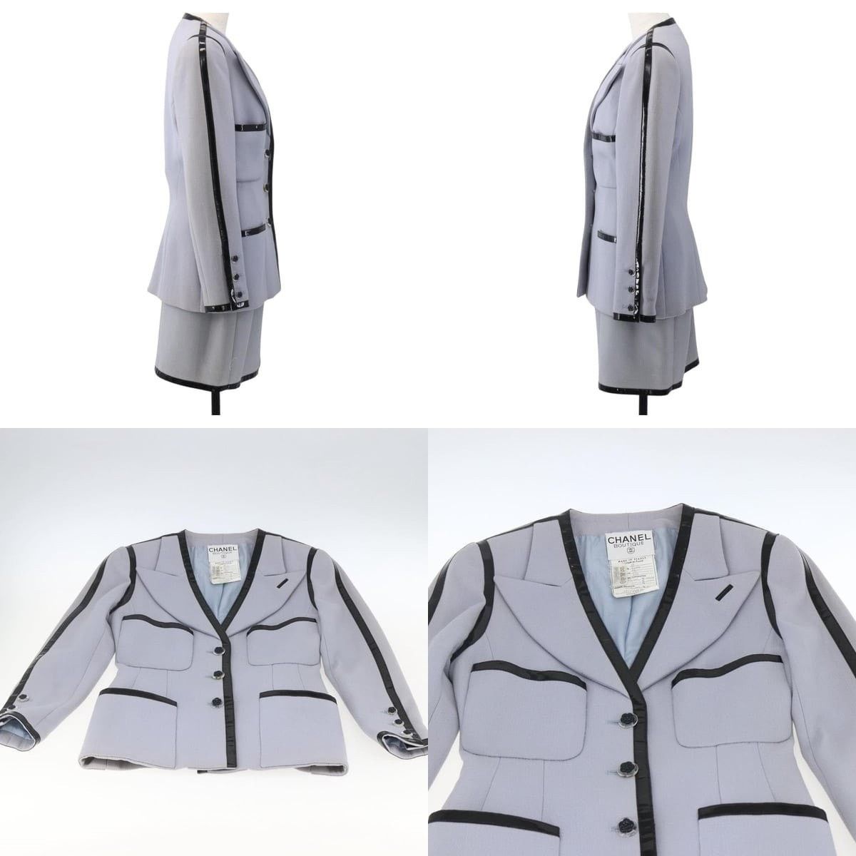 Chanel Chanel Setup Cotton CC Jacket Size US XXS / EU 40 - 3 Thumbnail