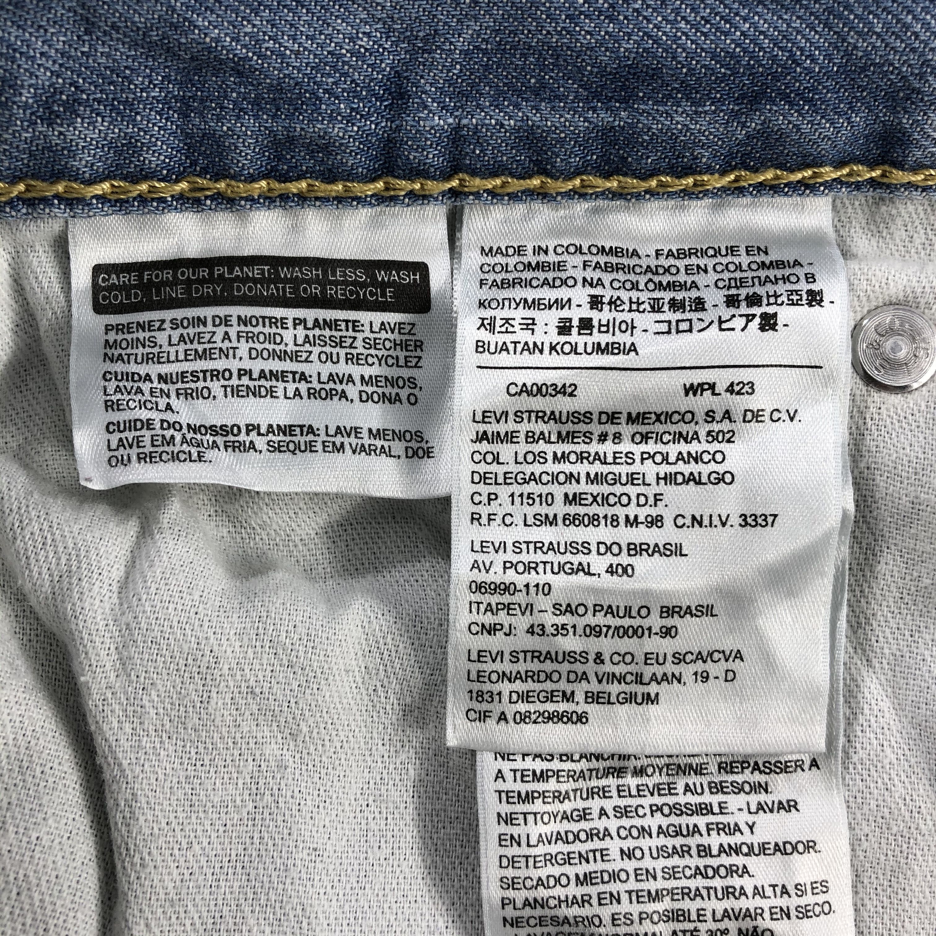 Levi's Levi's 511 Jeans Painted Denim KJ835 Size US 32 / EU 48 - 16 Thumbnail